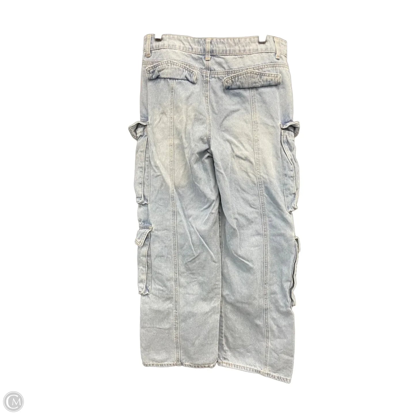 Jeans Wide Leg By Forever 21 In Blue, Size: 6