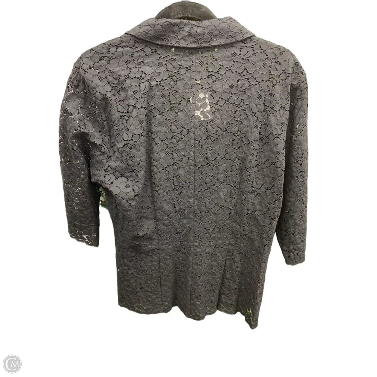 Top 3/4 Sleeve By Banana Republic In Black, Size: Xl