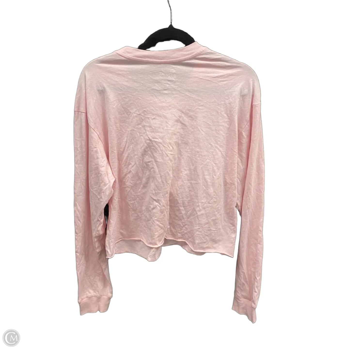 Top Long Sleeve By Clothes Mentor In Pink, Size: L