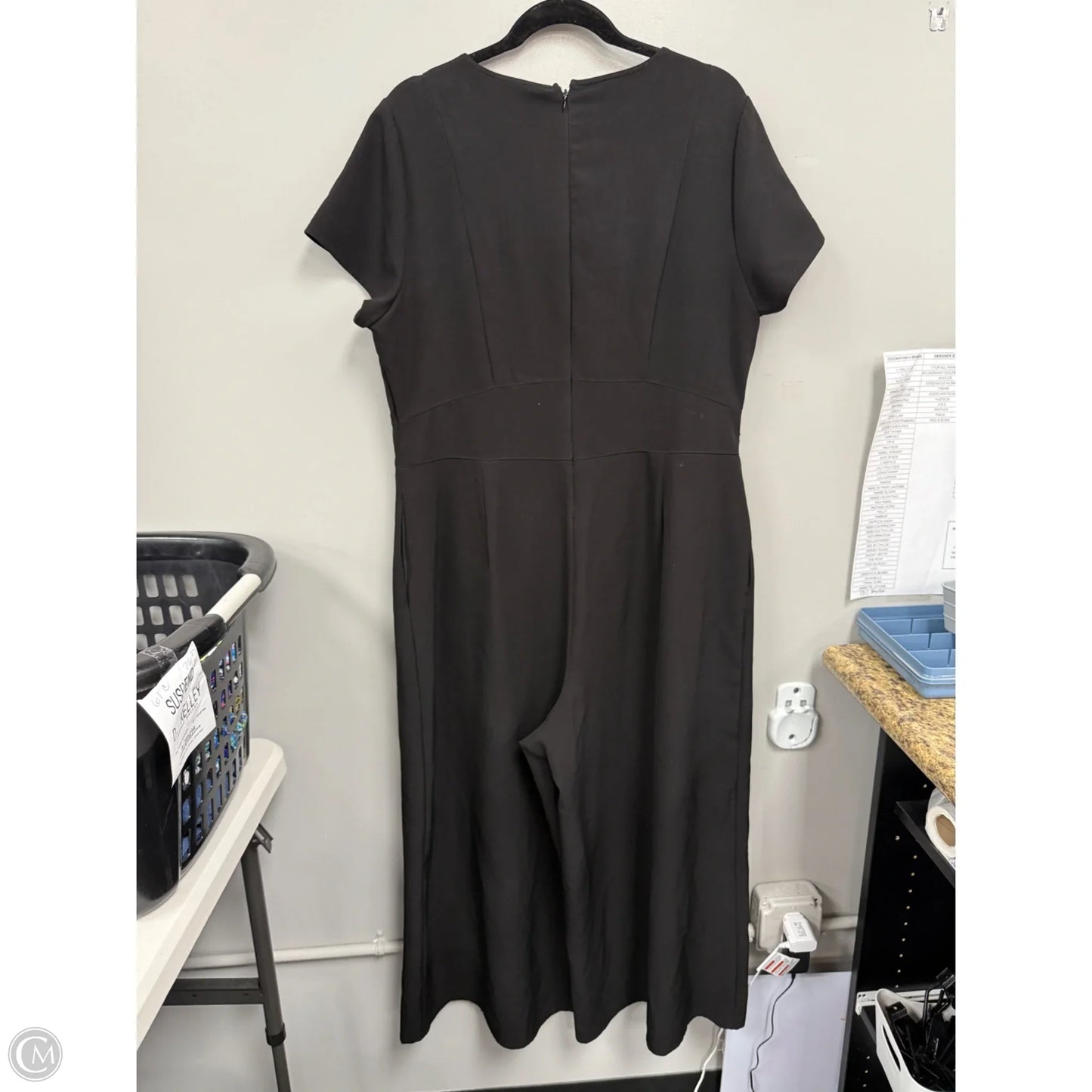 Jumpsuit By Lane Bryant In Black, Size: 16