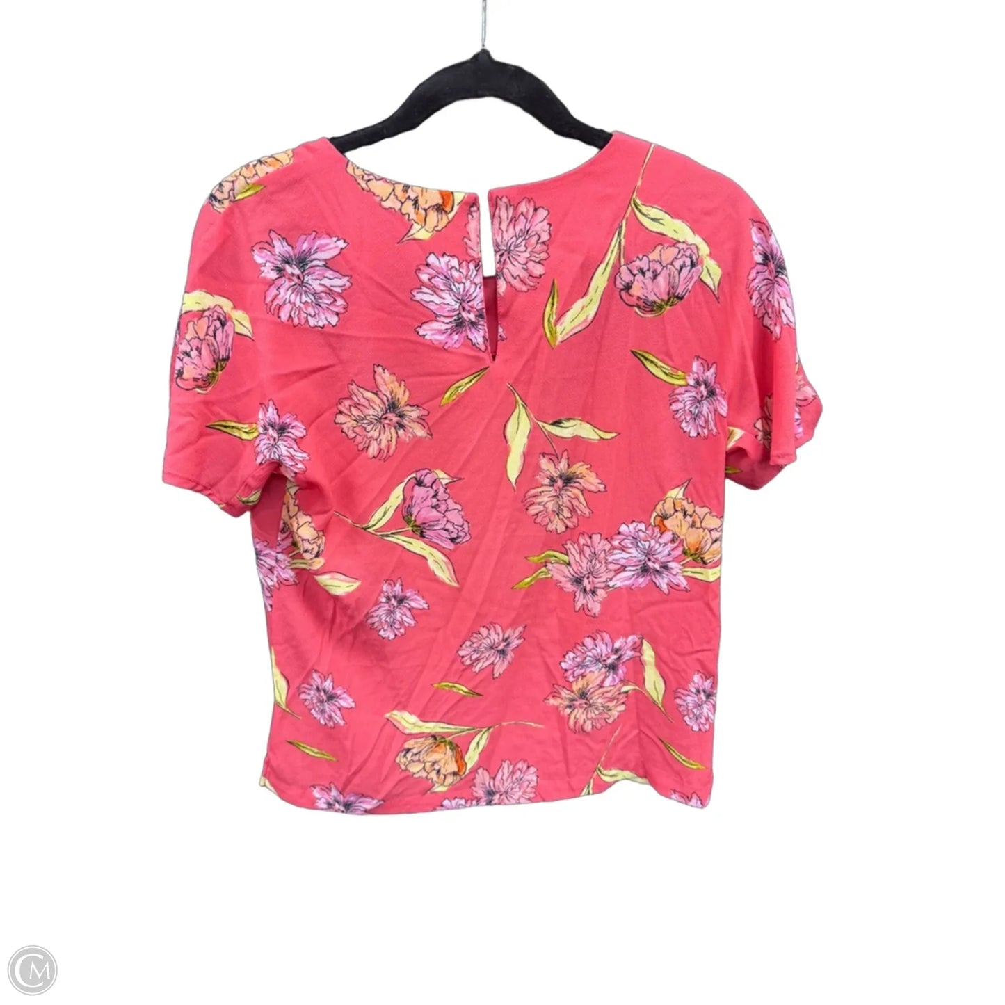 Top Short Sleeve By Rose And Olive In Floral Print, Size: S