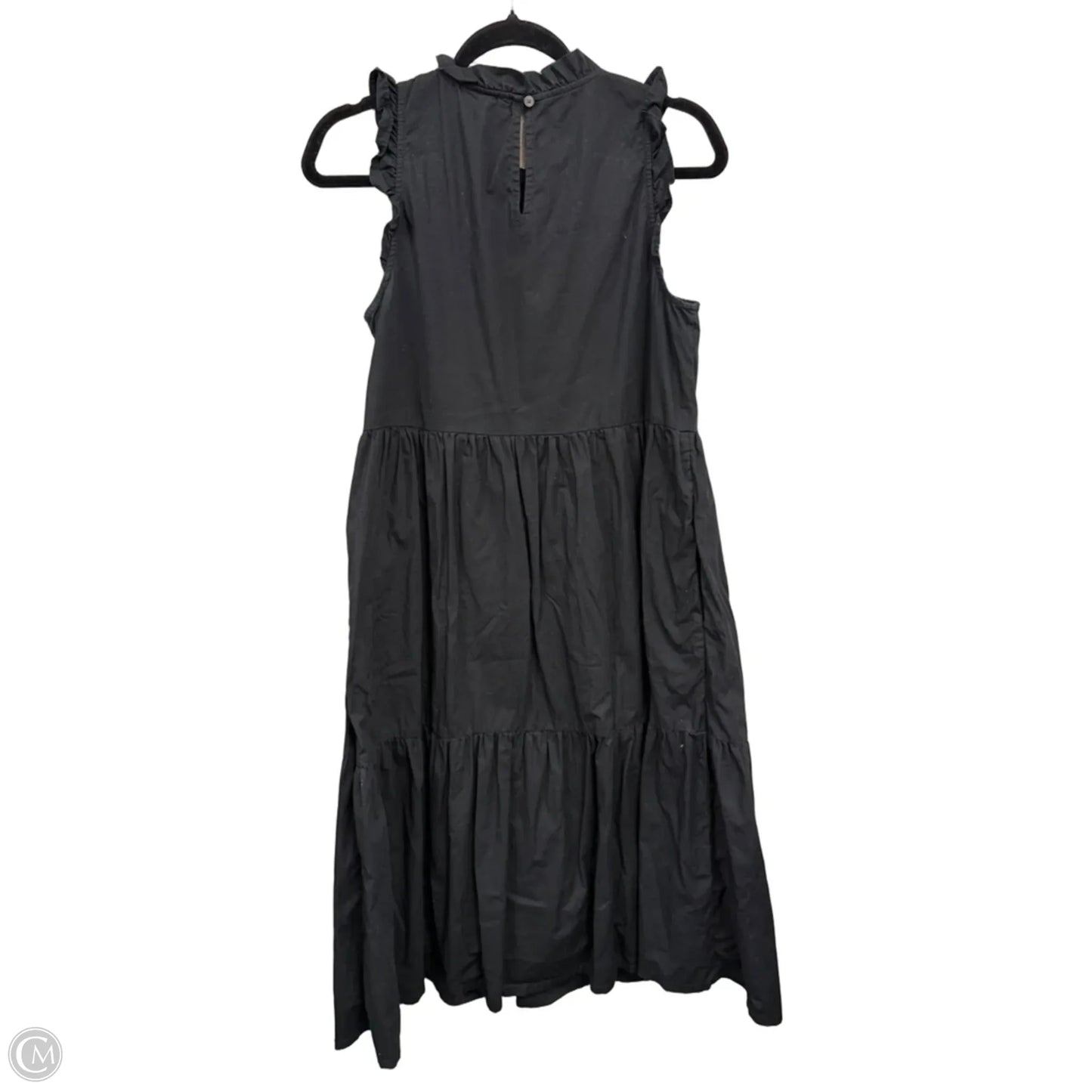Dress Casual Maxi By J. Crew In Black, Size: 6