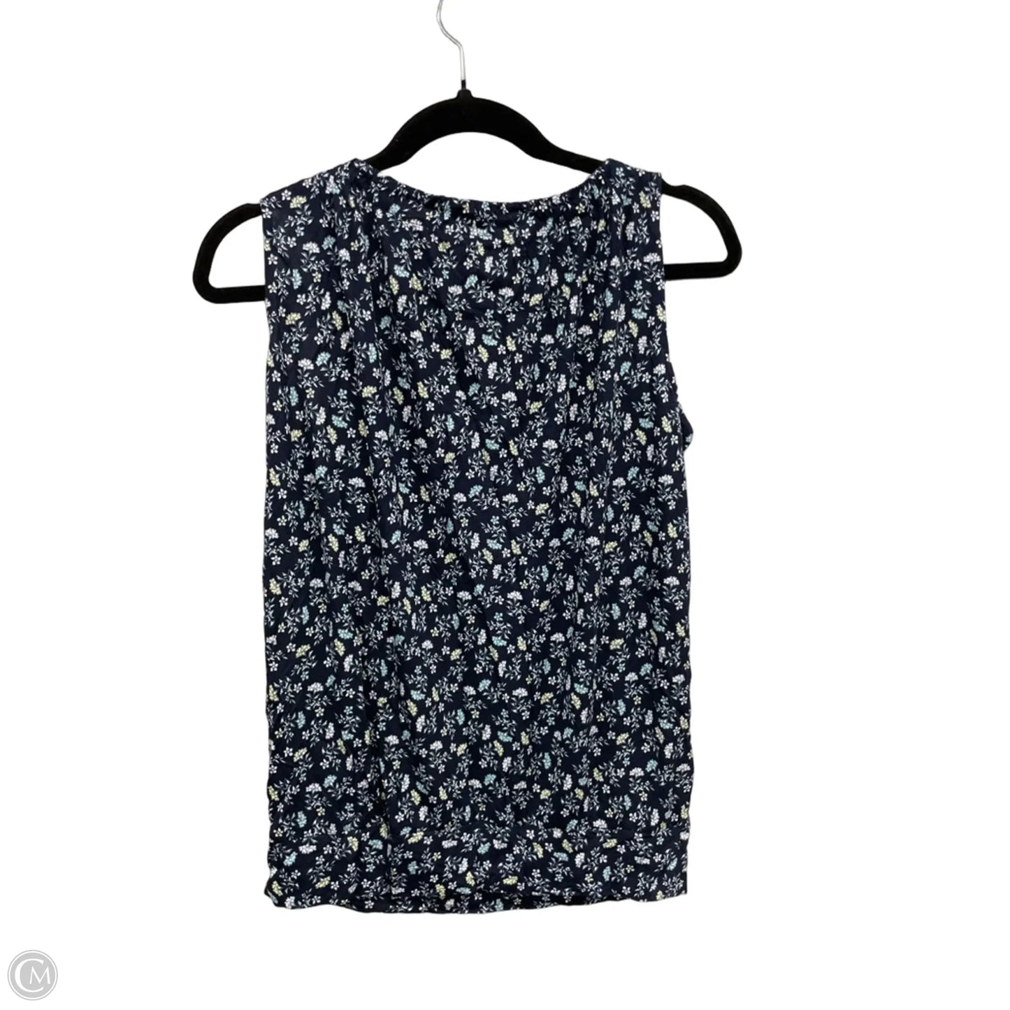 Top Sleeveless By Loft In Floral Print, Size: S