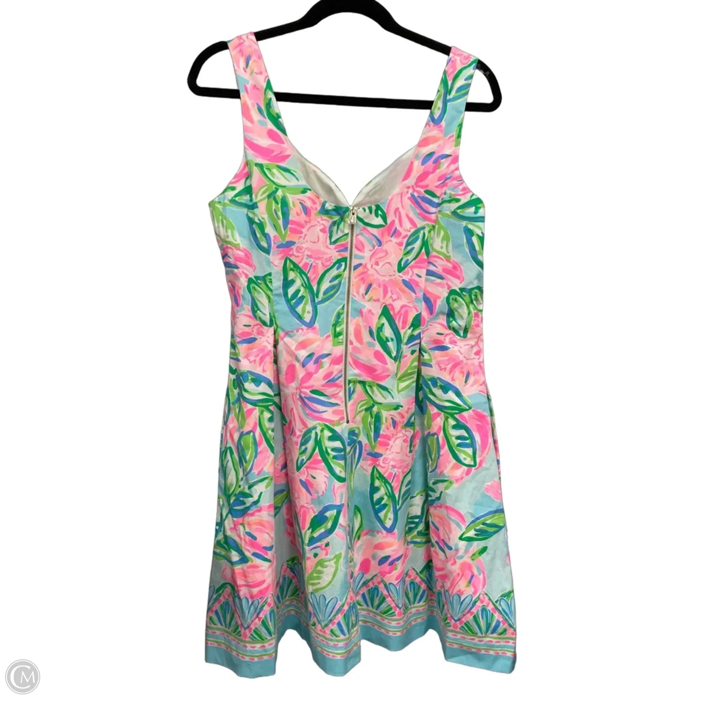 Dress Designer By Lilly Pulitzer In Floral Print, Size: 10