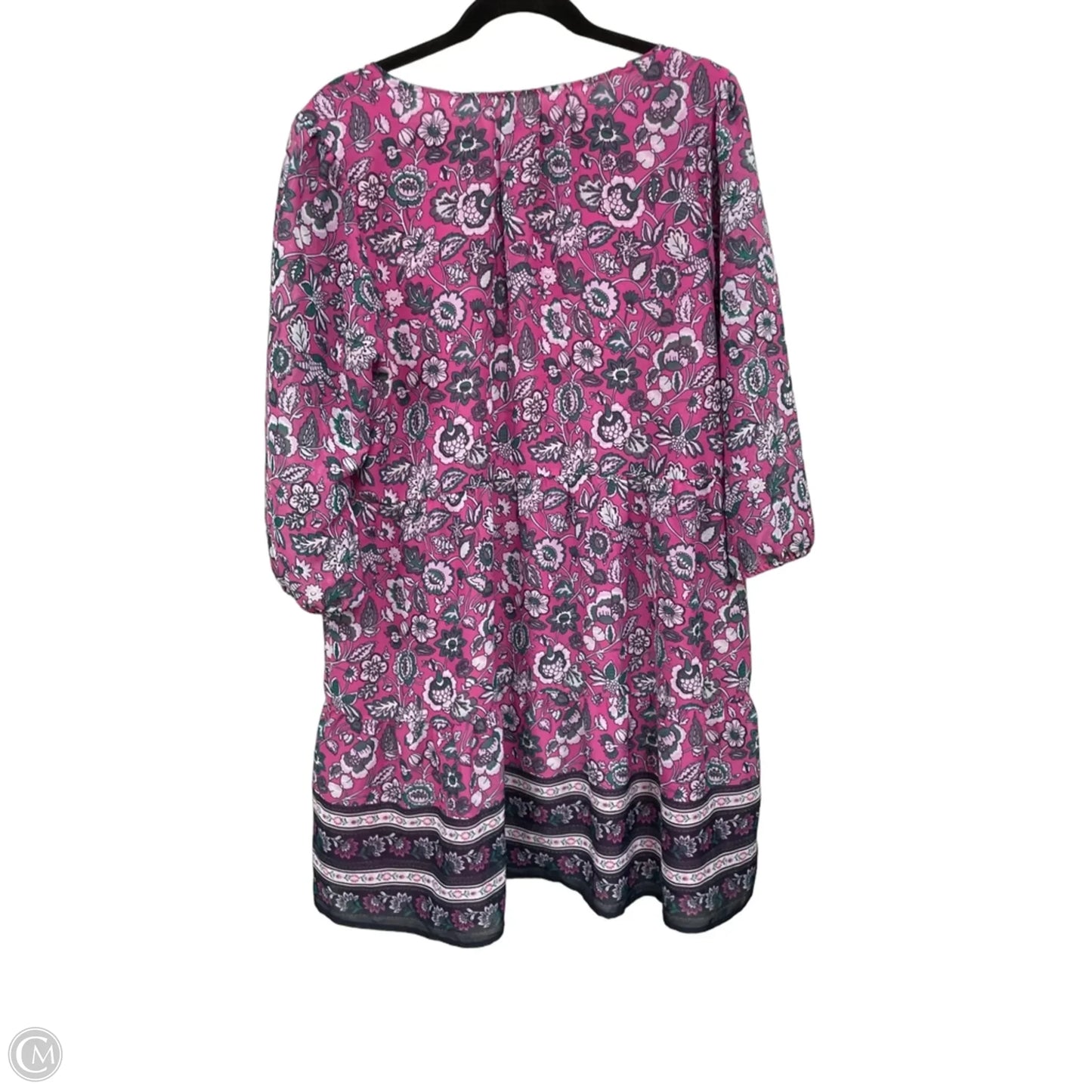 Dress Casual Short By Loft In Floral Print, Size: L