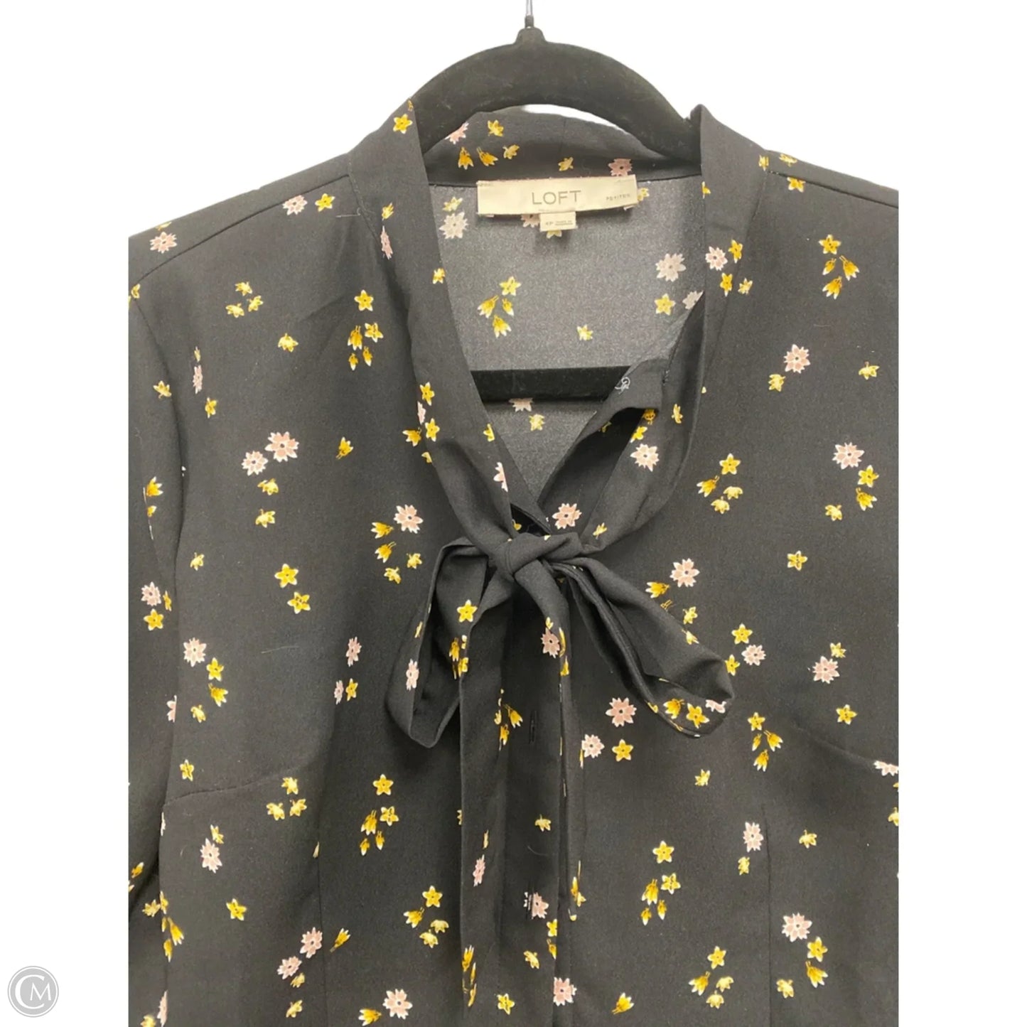 Dress Casual Short By Loft In Floral Print, Size: 4p