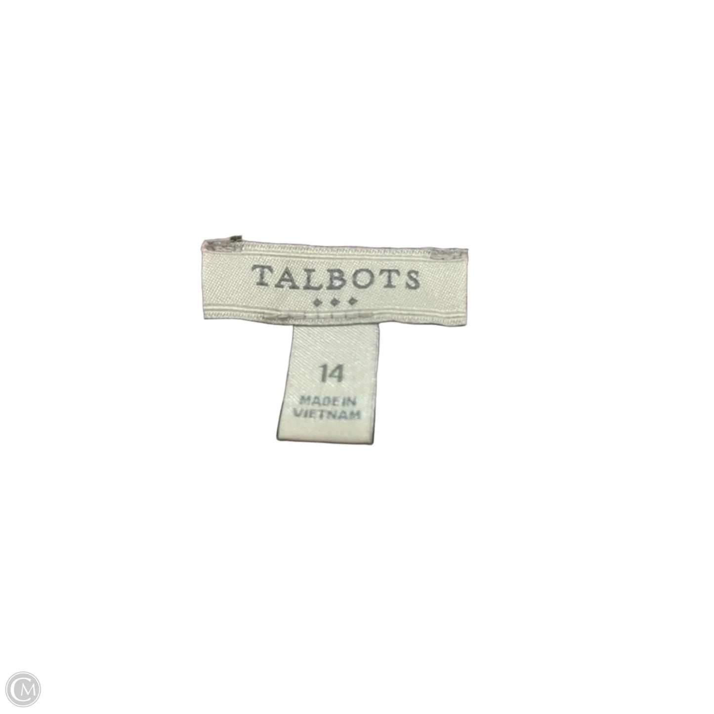 Dress Casual Short By Talbots In Floral Print, Size: 14