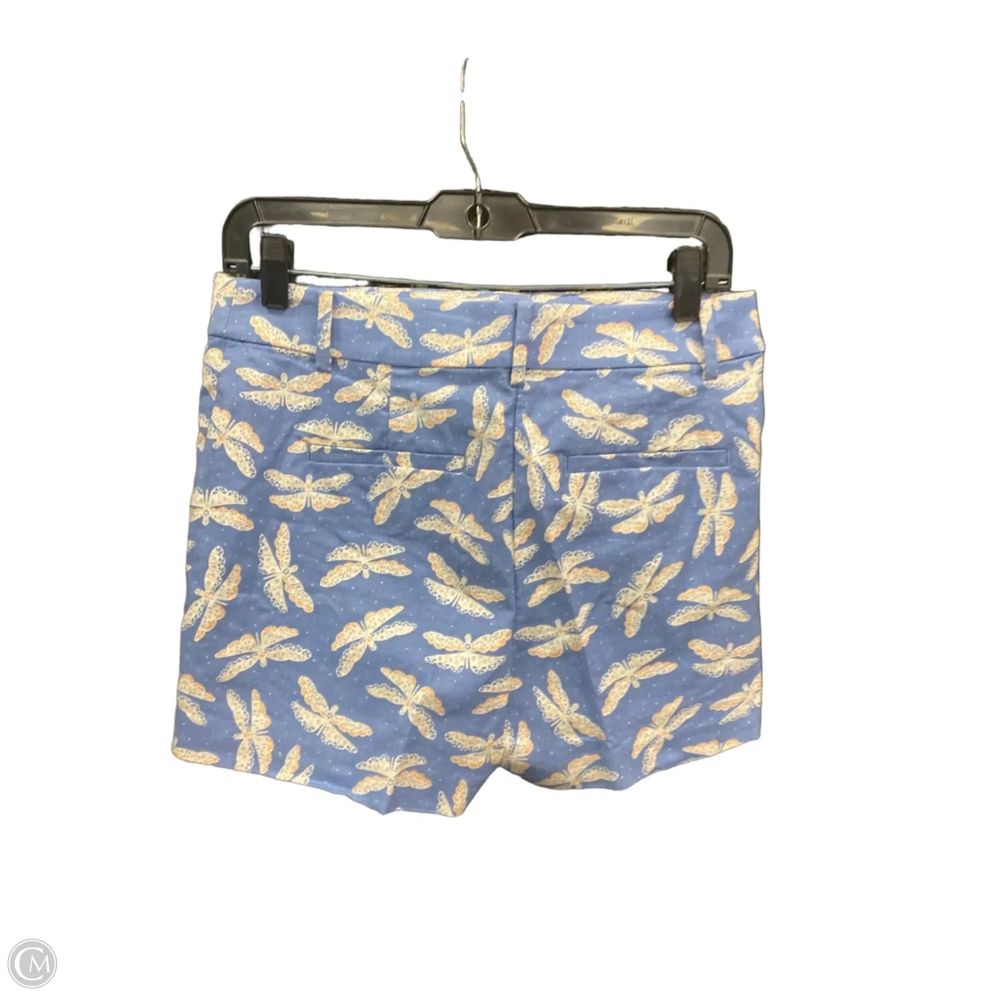 Shorts By Loft In Blue & Cream, Size: 4