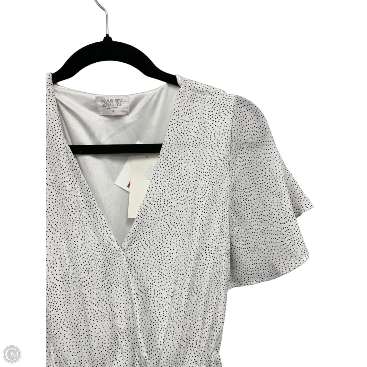Dress Casual Midi By Sienna Sky In Black & White, Size: M