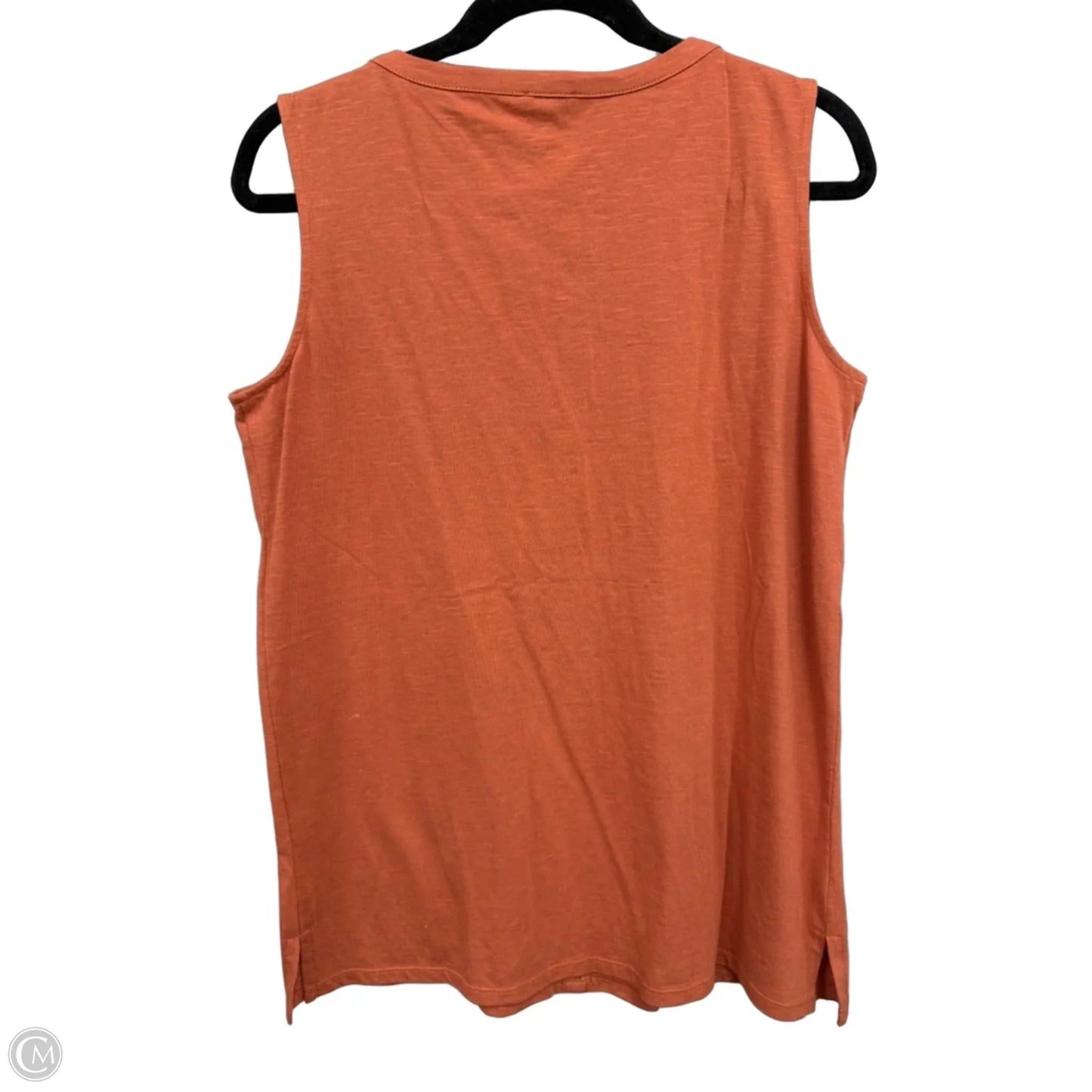 Top Sleeveless By Talbots In Coral, Size: M