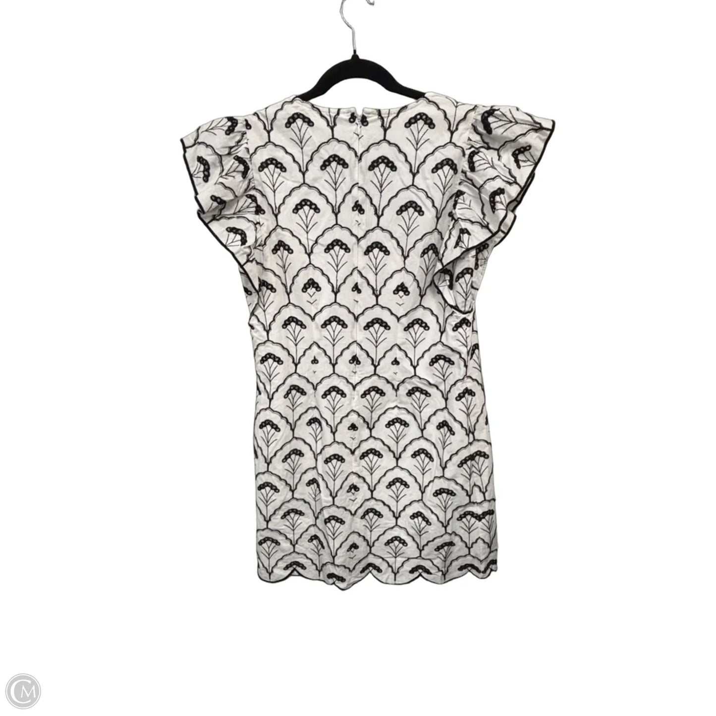 Dress Casual Short By London Times In Black & White, Size: 8