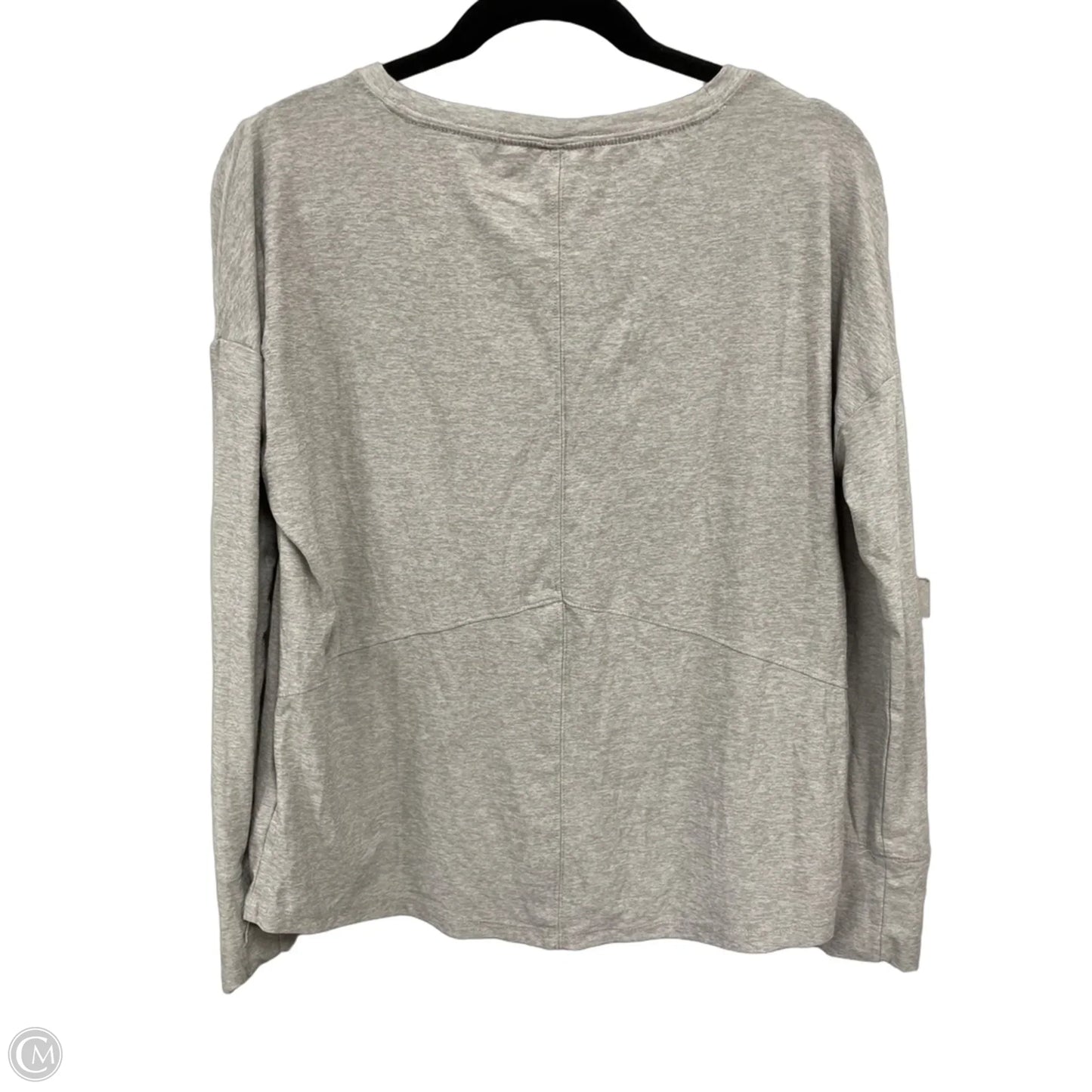 Athletic Top Long Sleeve Crewneck By Calia In Grey, Size: Xs