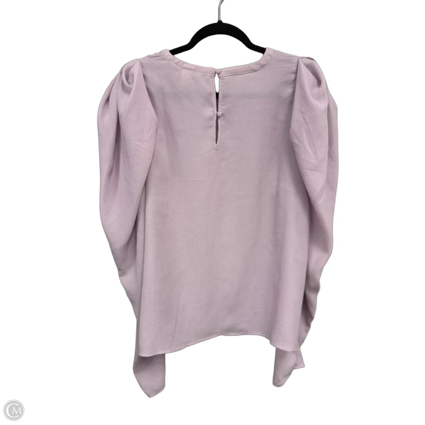 Top Long Sleeve By H&m In Purple, Size: Xxl