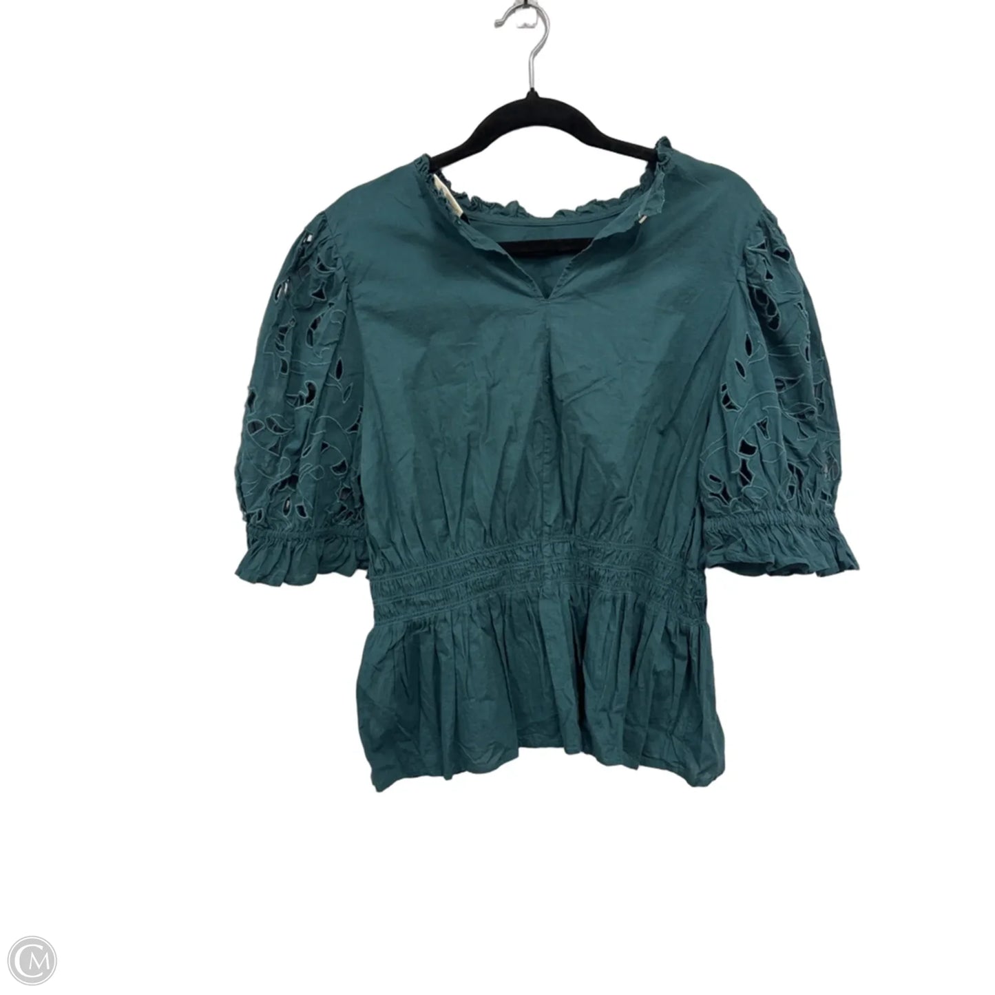 Top Short Sleeve By Universal Thread In Teal, Size: Xxl