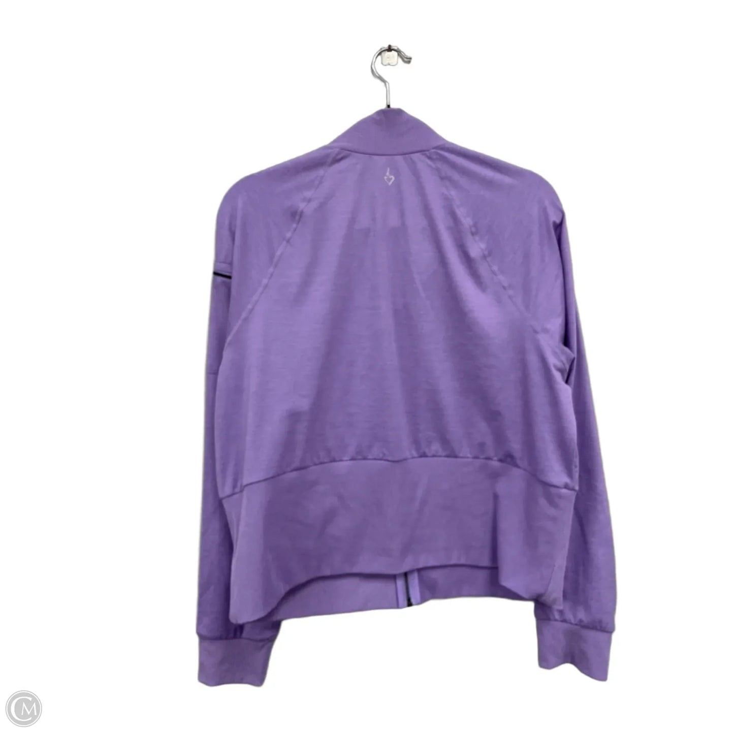 Athletic Jacket By Torrid In Purple, Size: 1x