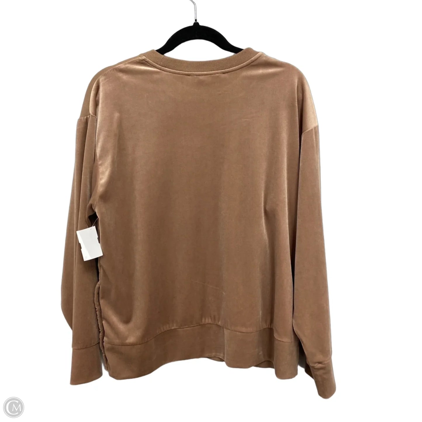 Sweatshirt Crewneck By Athleta In Brown, Size: S