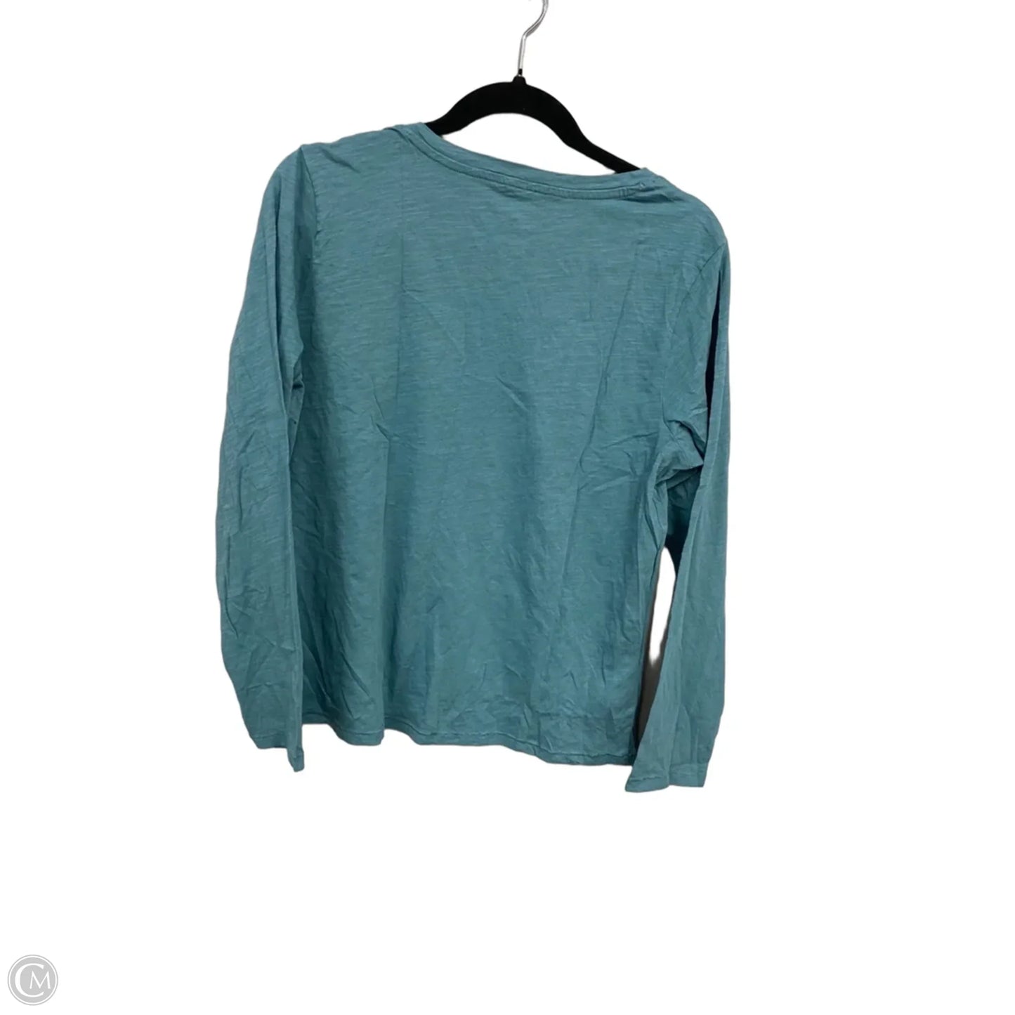 Top Long Sleeve Basic By Sonoma In Green, Size: Lp