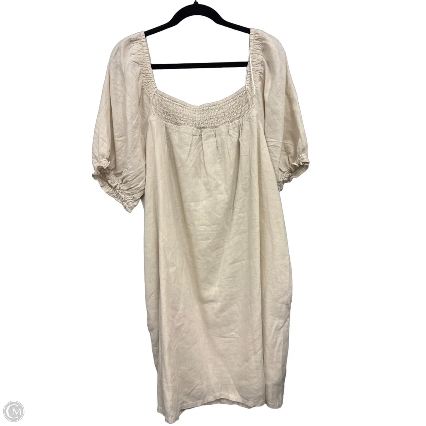 Dress Casual Short By Wonderly In Tan, Size: Xxl