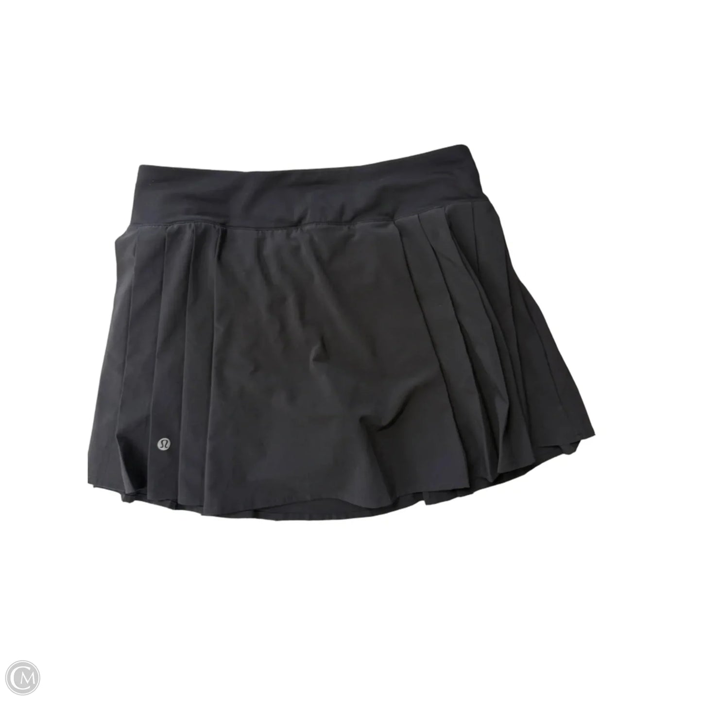 Athletic Skort By Lululemon In Black, Size: S