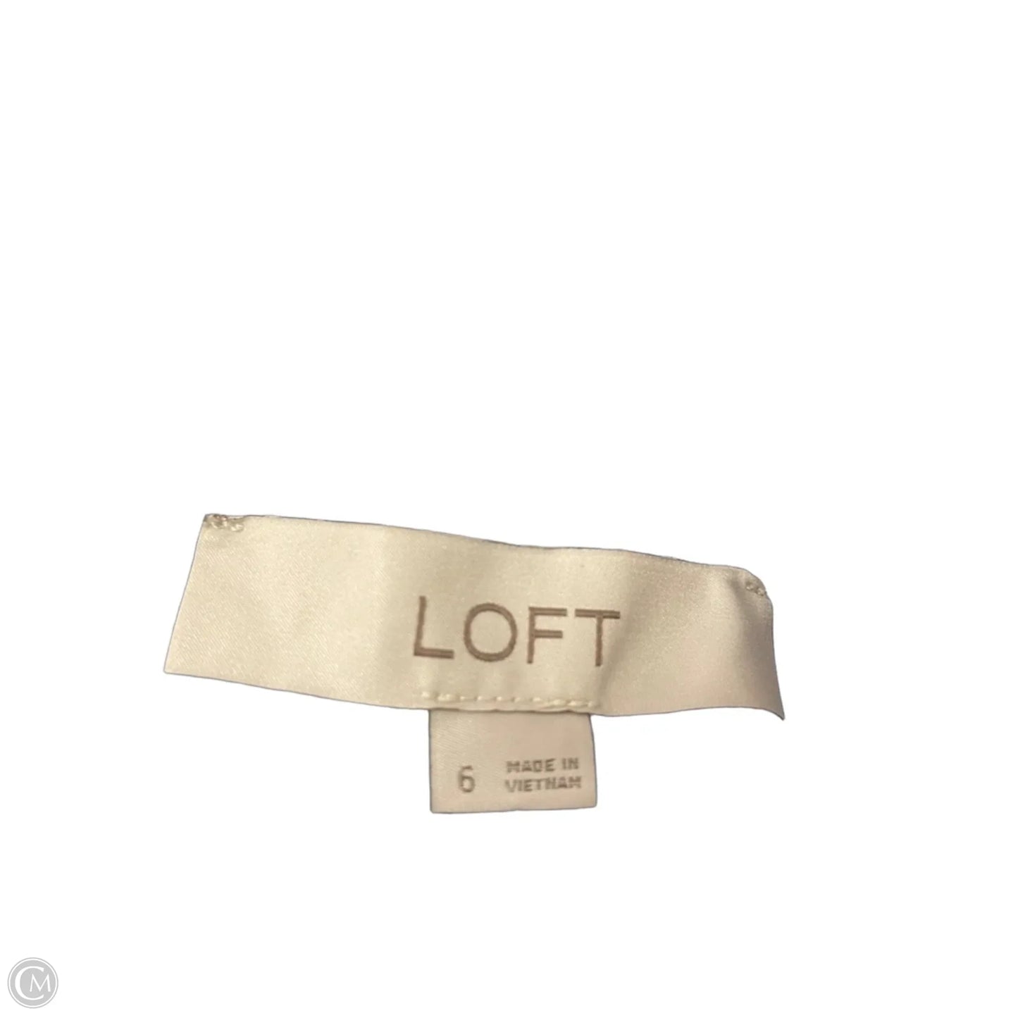 Dress Casual Maxi By Loft In Blue & Pink, Size: 6
