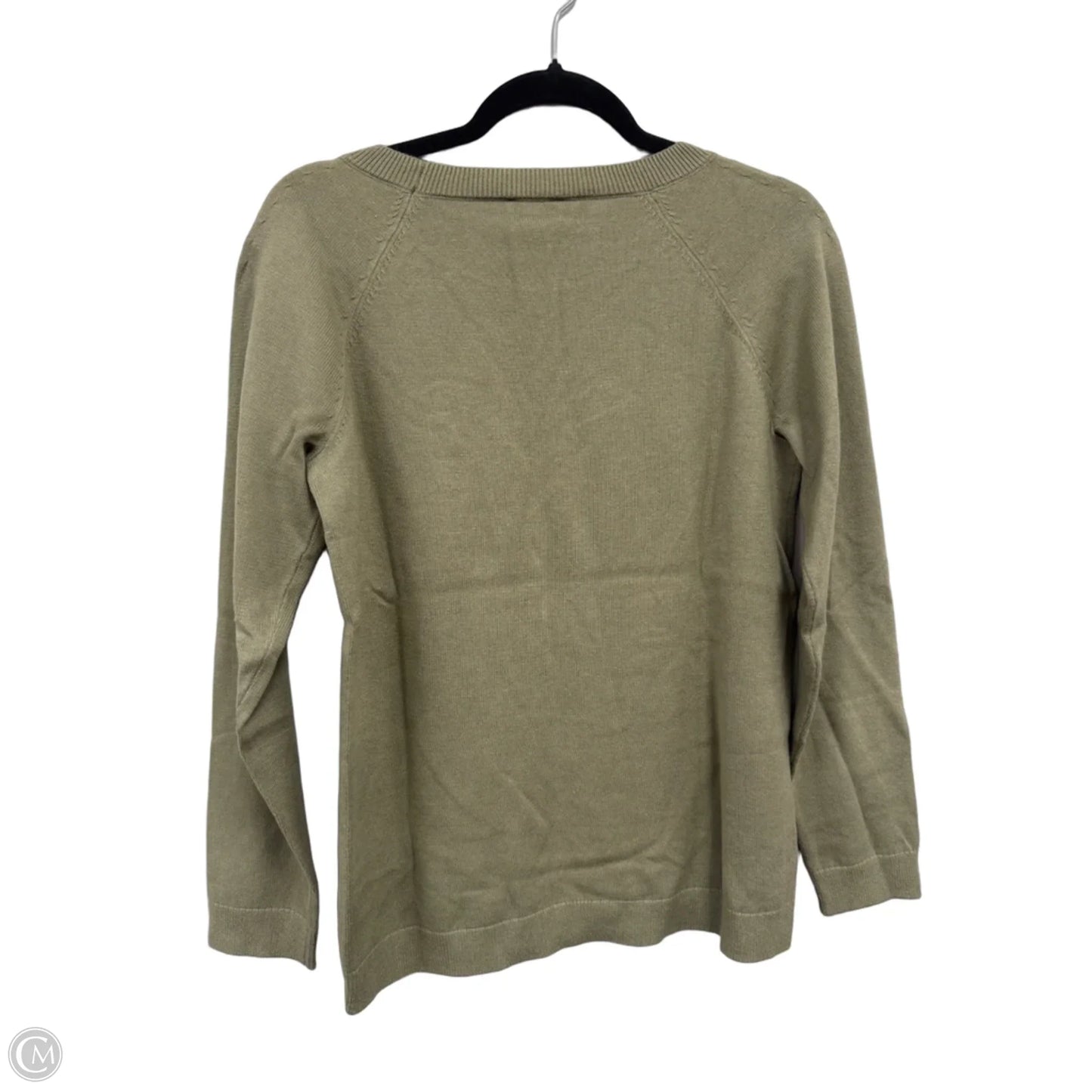 Sweater By Talbots In Green, Size: S