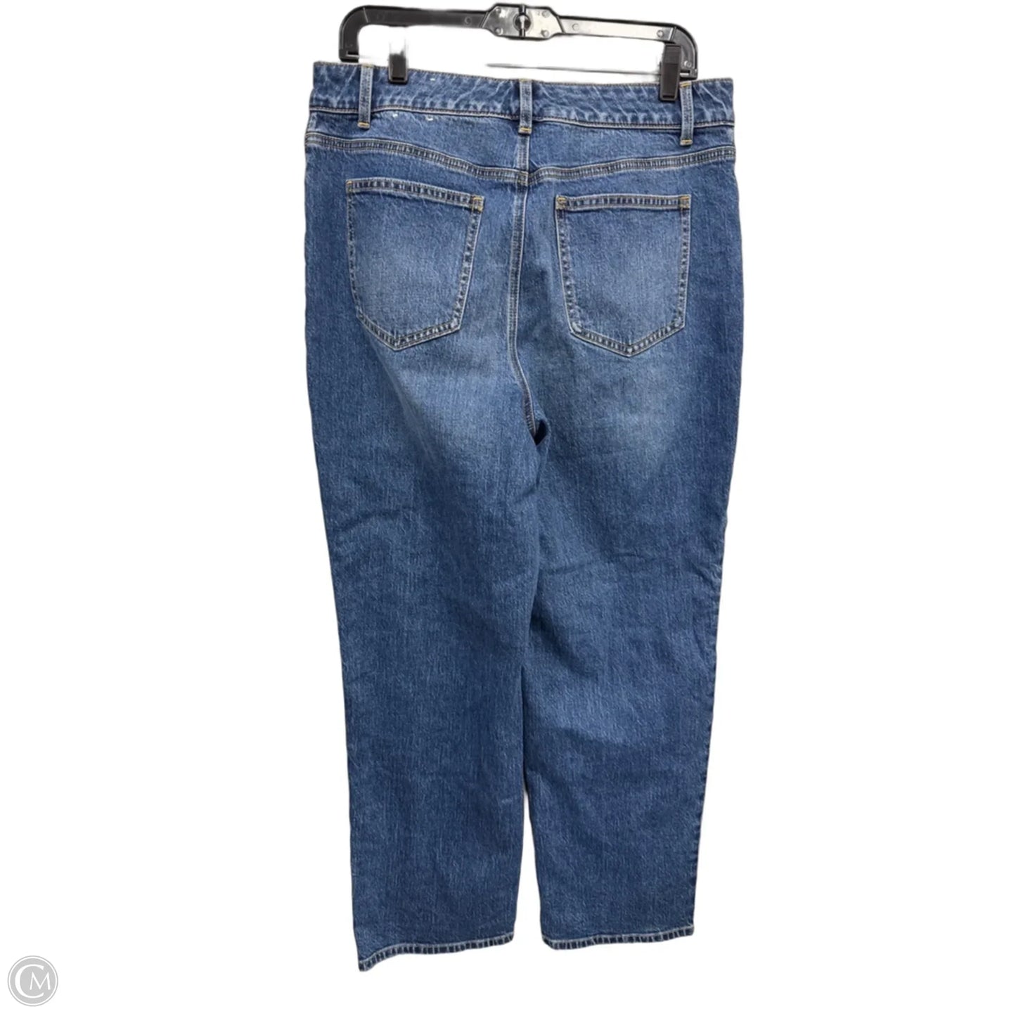 Jeans Wide Leg By Talbots In Blue, Size: 12p