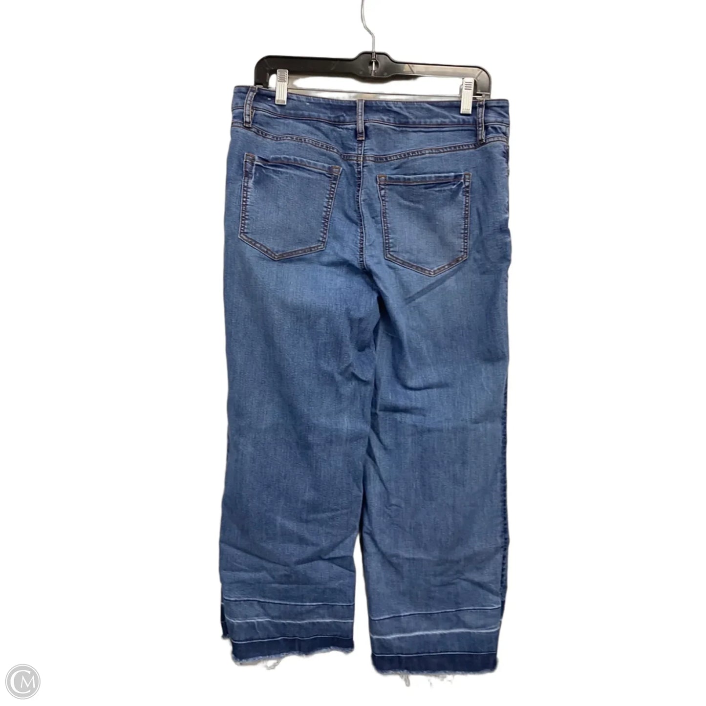 Jeans Wide Leg By Loft In Blue, Size: 6