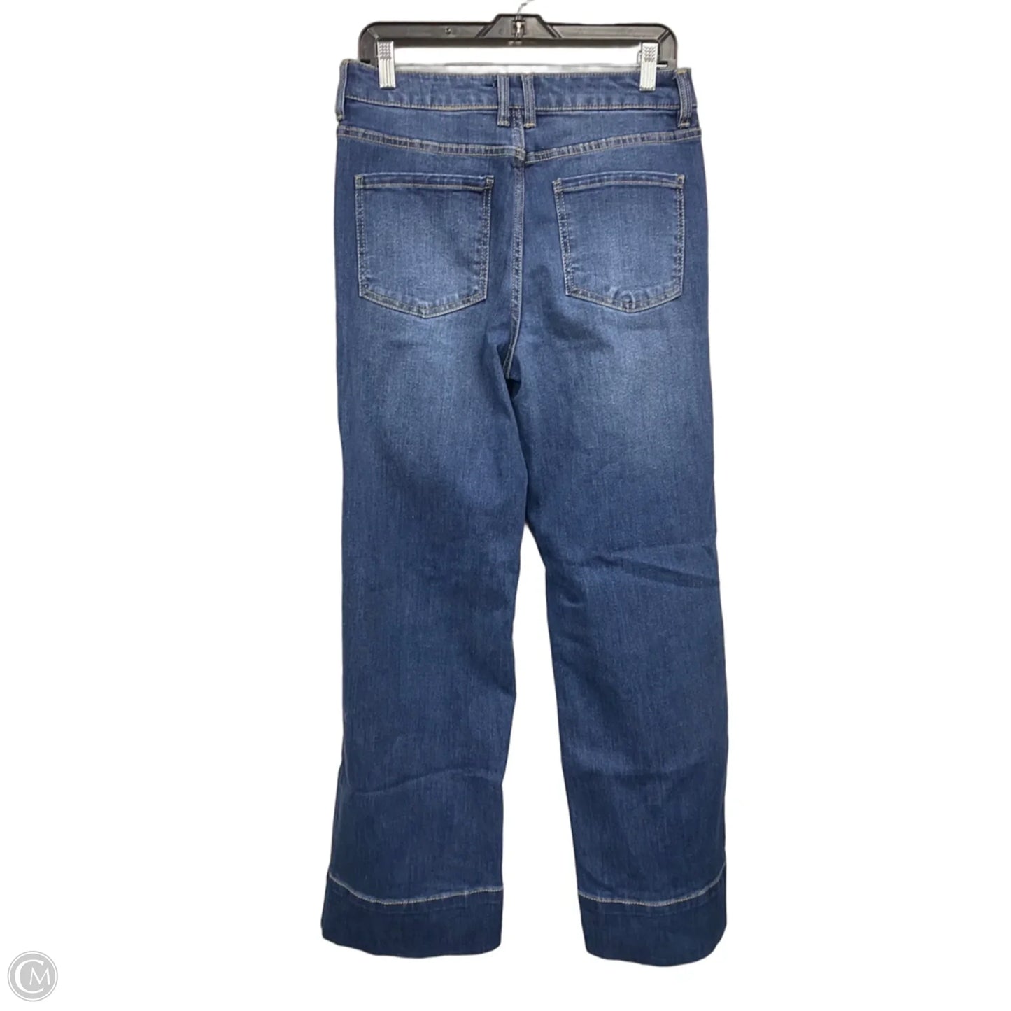 Jeans Wide Leg By Oat In Blue, Size: 6
