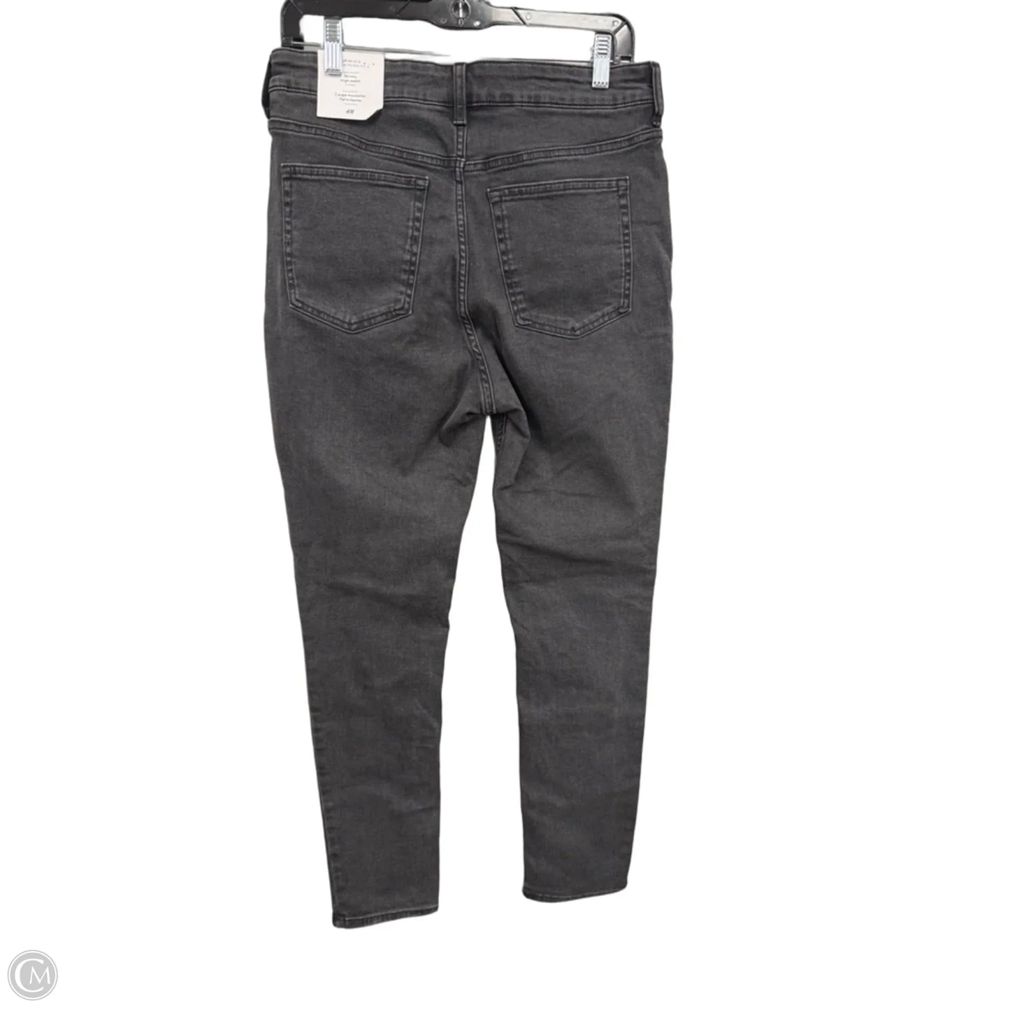 Jeans Skinny By H&m In Grey, Size: 12