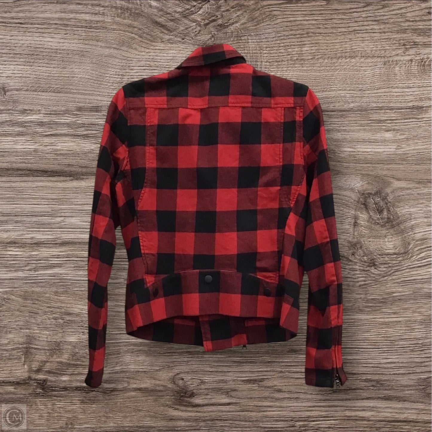 Jacket Other By Hudson In Plaid Pattern, Size: M