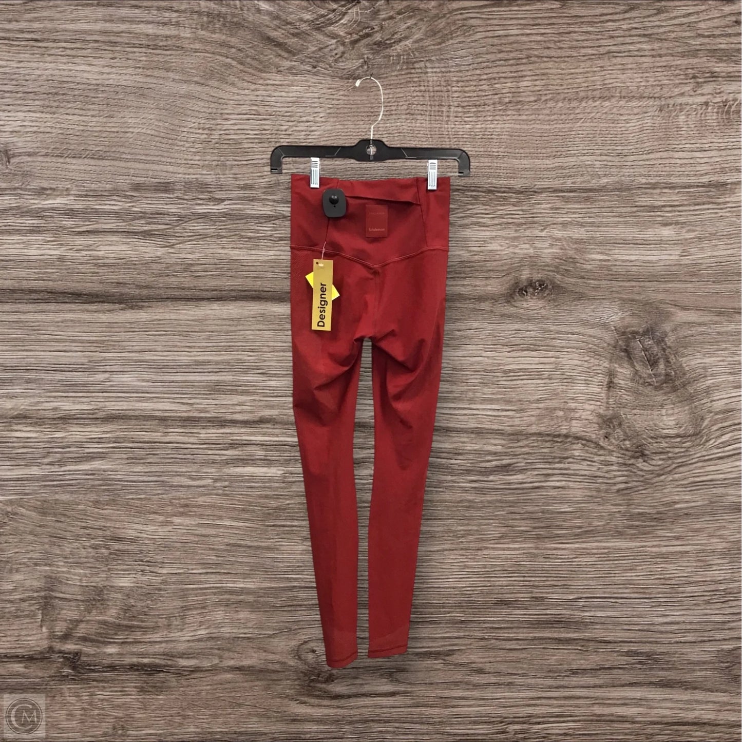Athletic Leggings By Lululemon In Red, Size: Xs