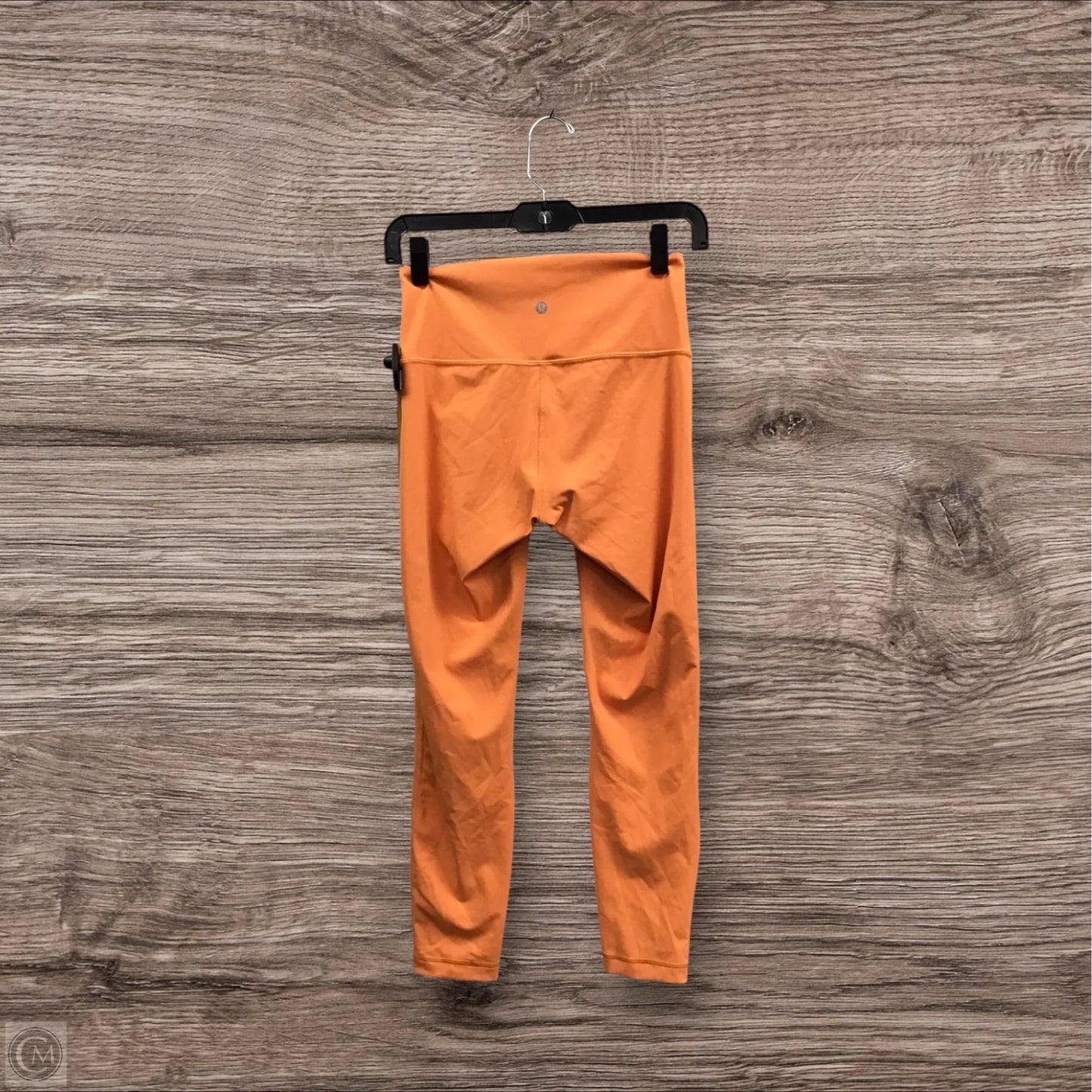 Athletic Leggings Capris By Lululemon In Orange, Size: 6