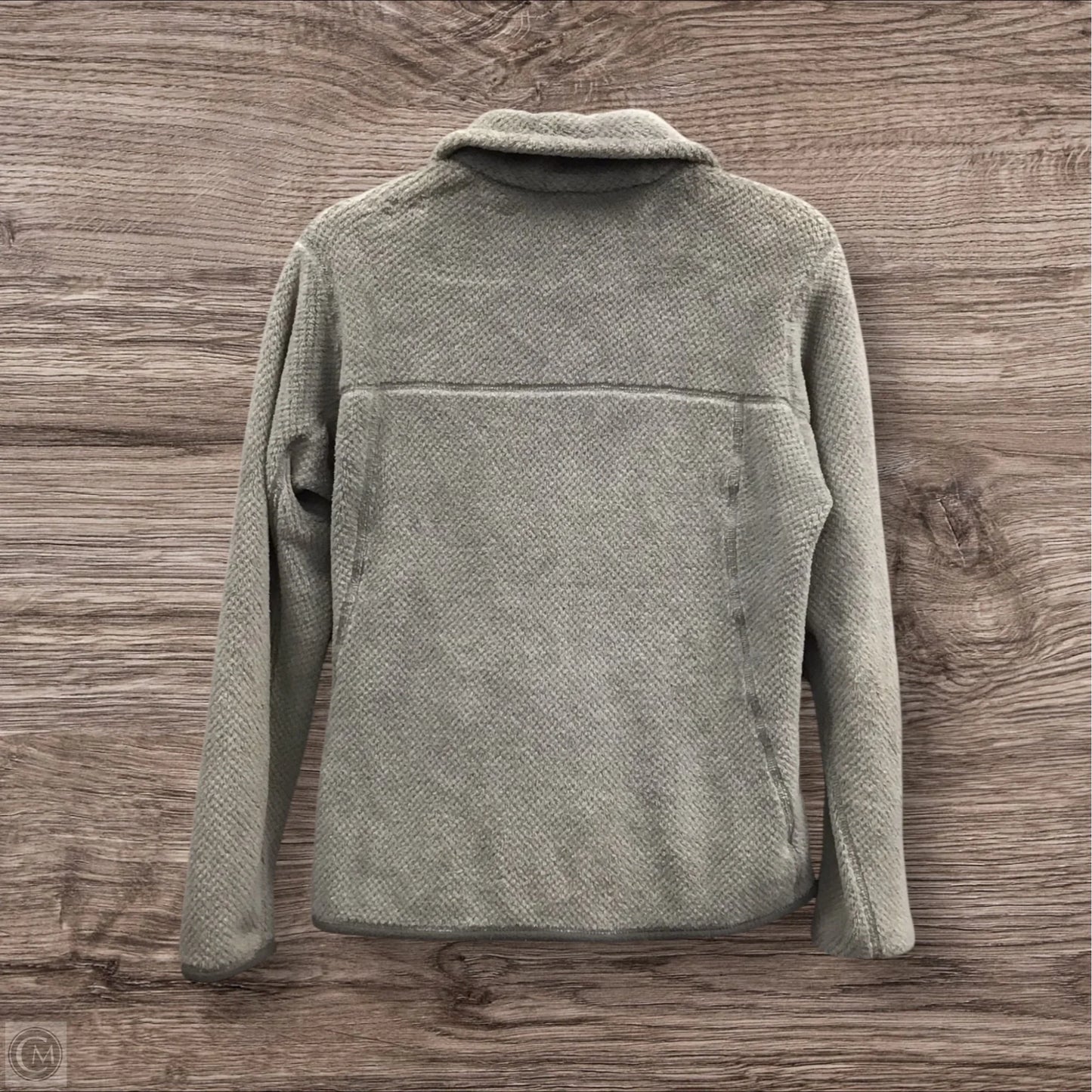 Jacket Fleece By Patagonia In Grey, Size: S