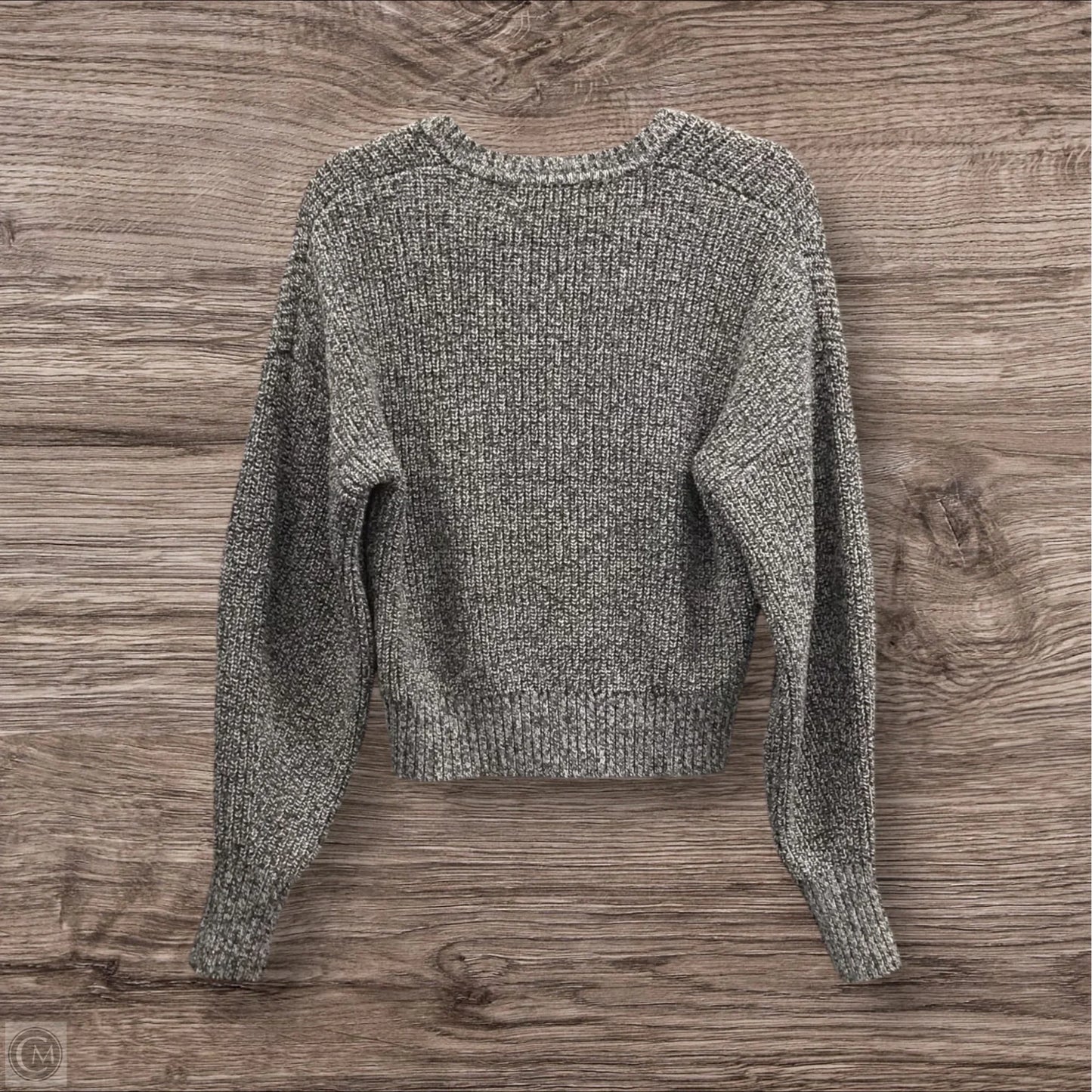 Sweater Designer By Rebecca Minkoff In Grey & White, Size: M
