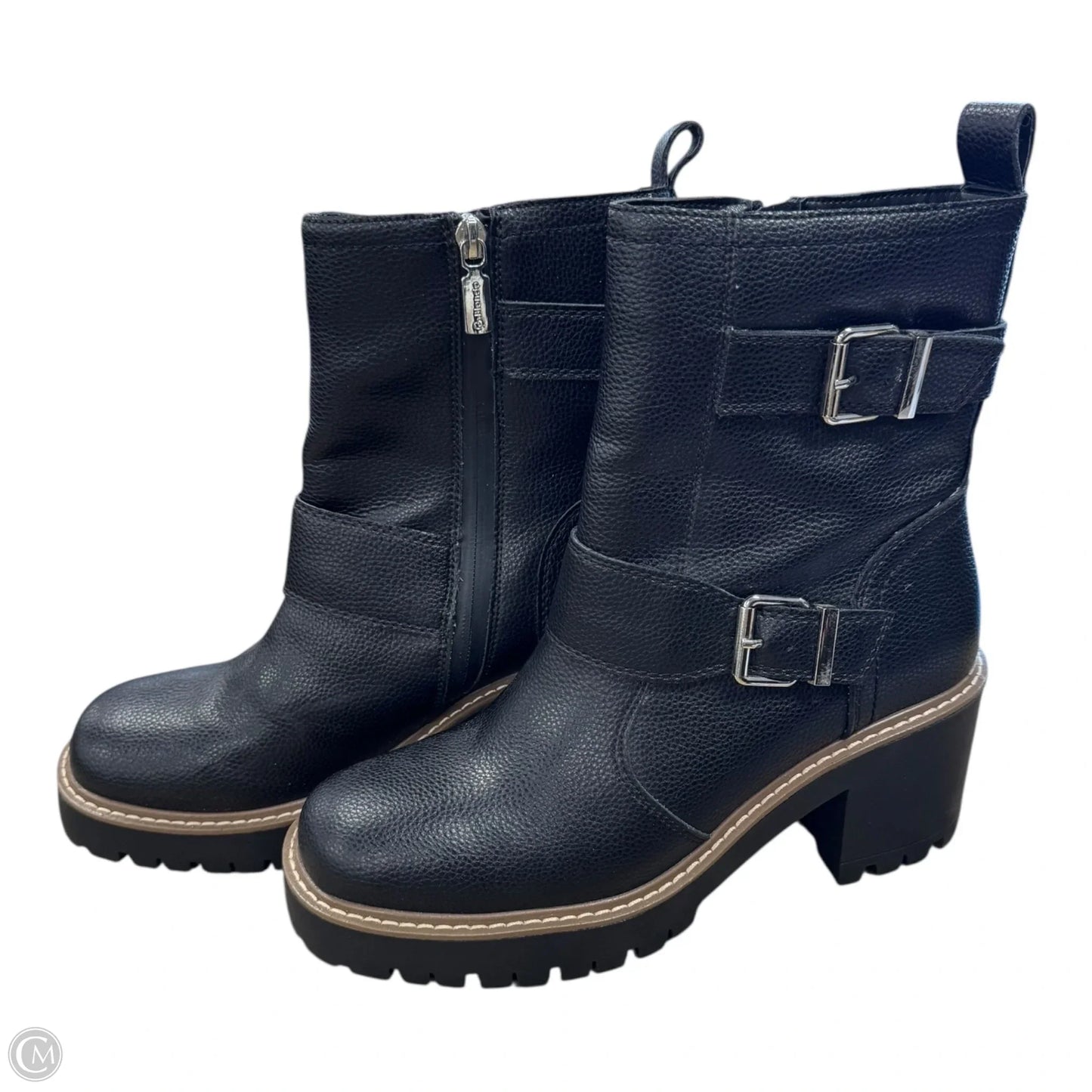 Boots Combat By Blondo In Black, Size: 10