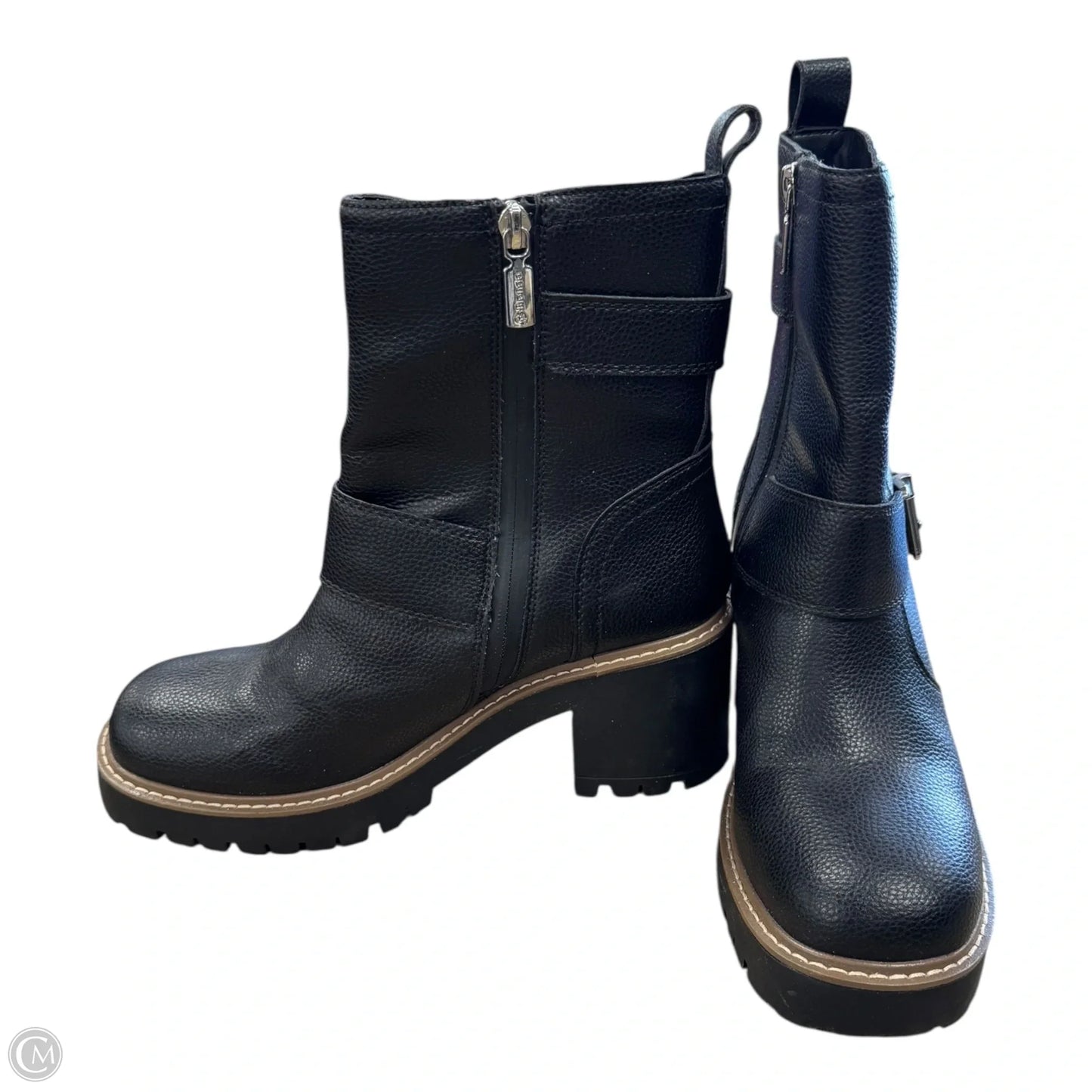 Boots Combat By Blondo In Black, Size: 10