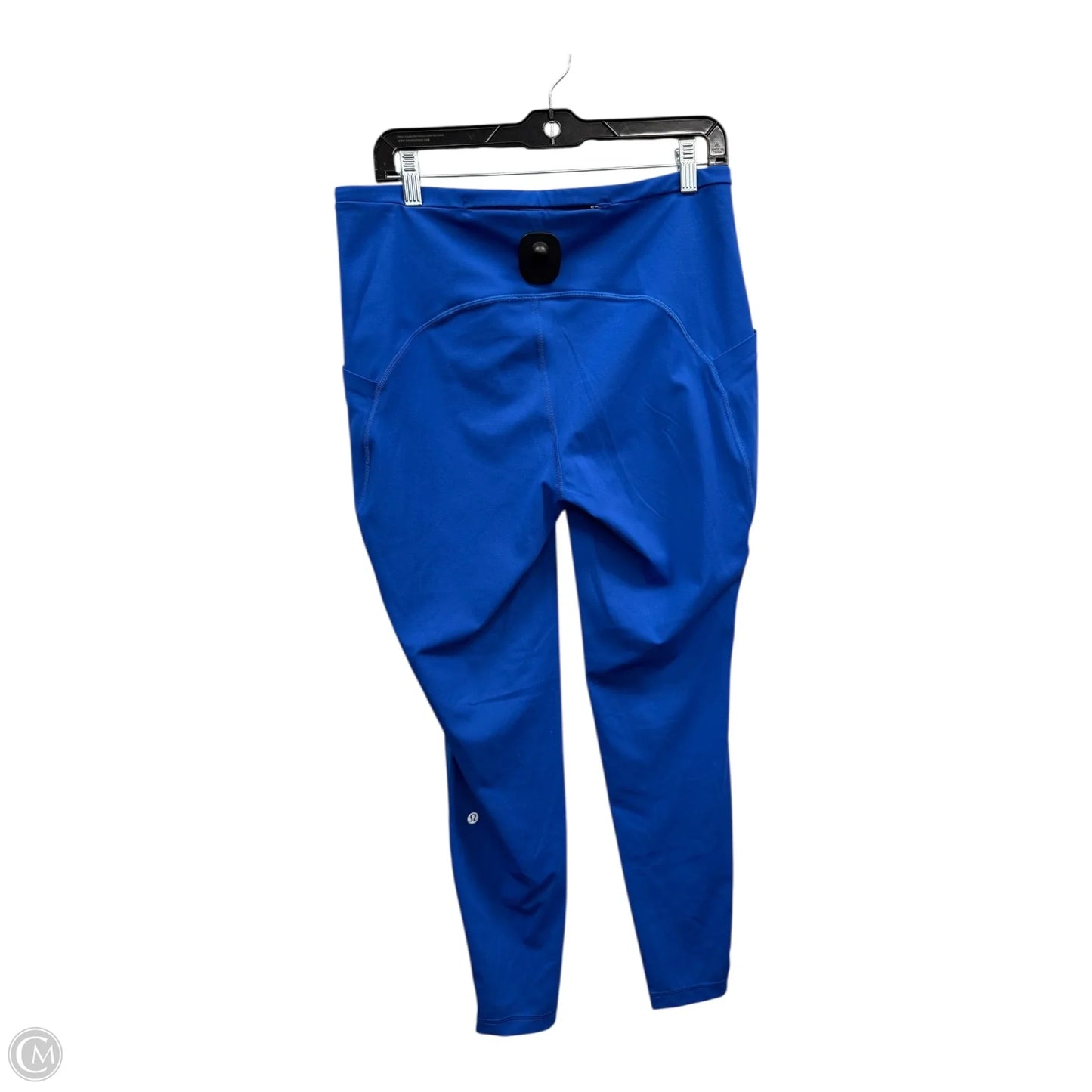 Athletic Leggings By Lululemon In Blue, Size: 12