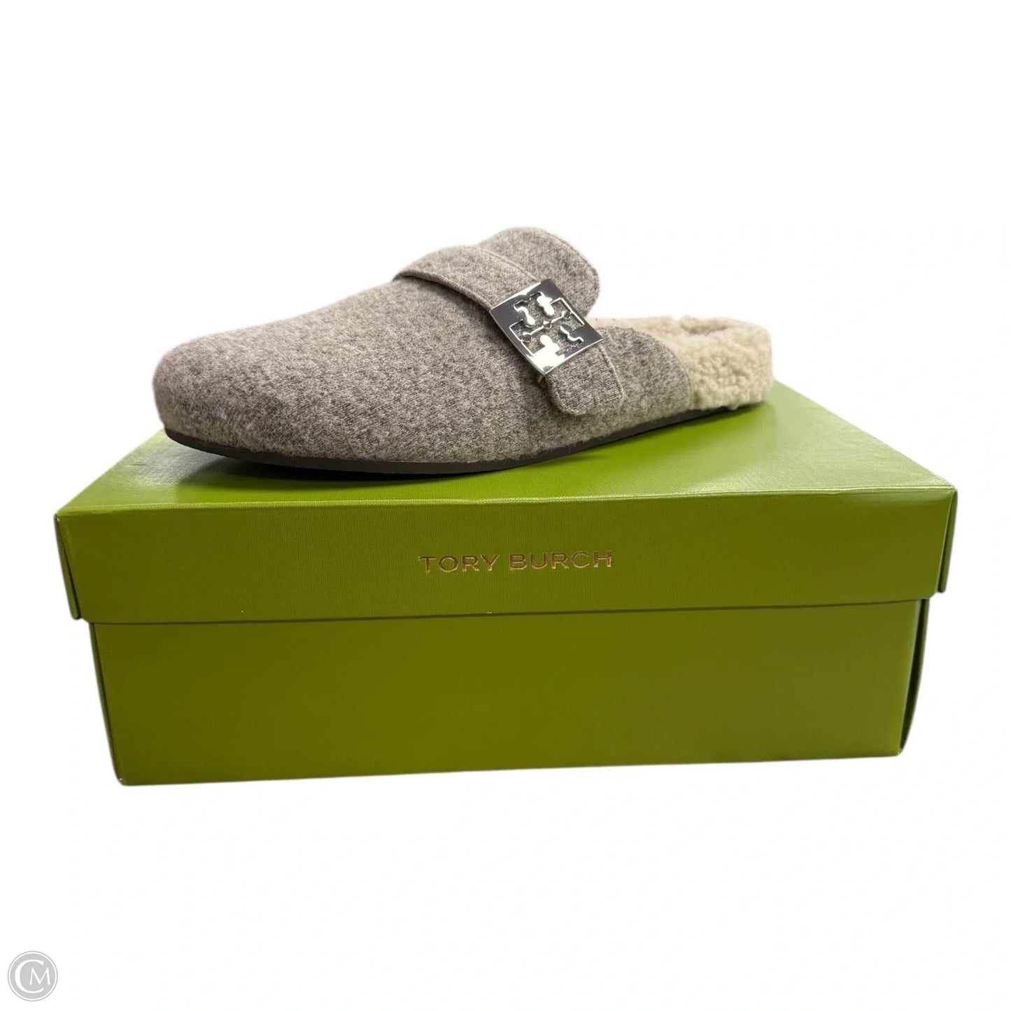 Shoes Designer By Tory Burch In Grey, Size: 10.5