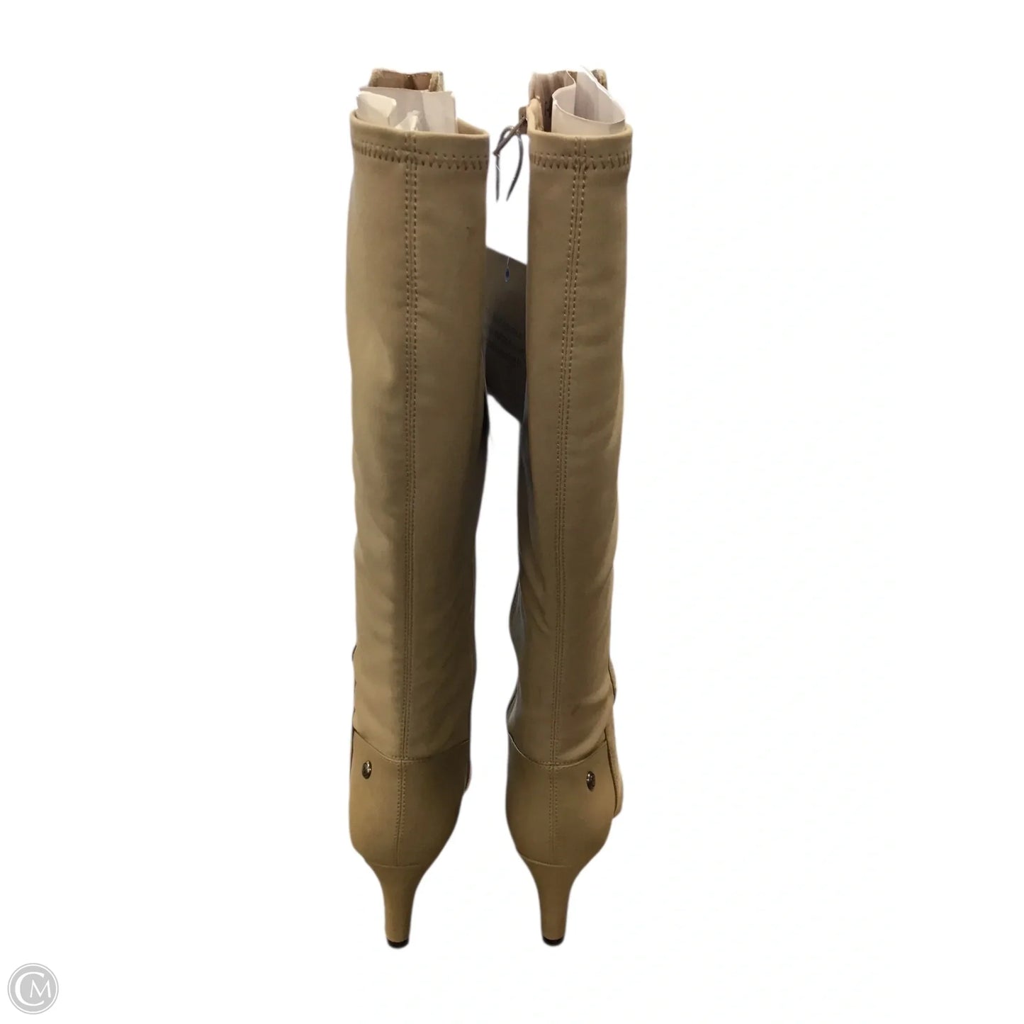 Boots Mid-calf Heels By Life Stride In Tan, Size: 9