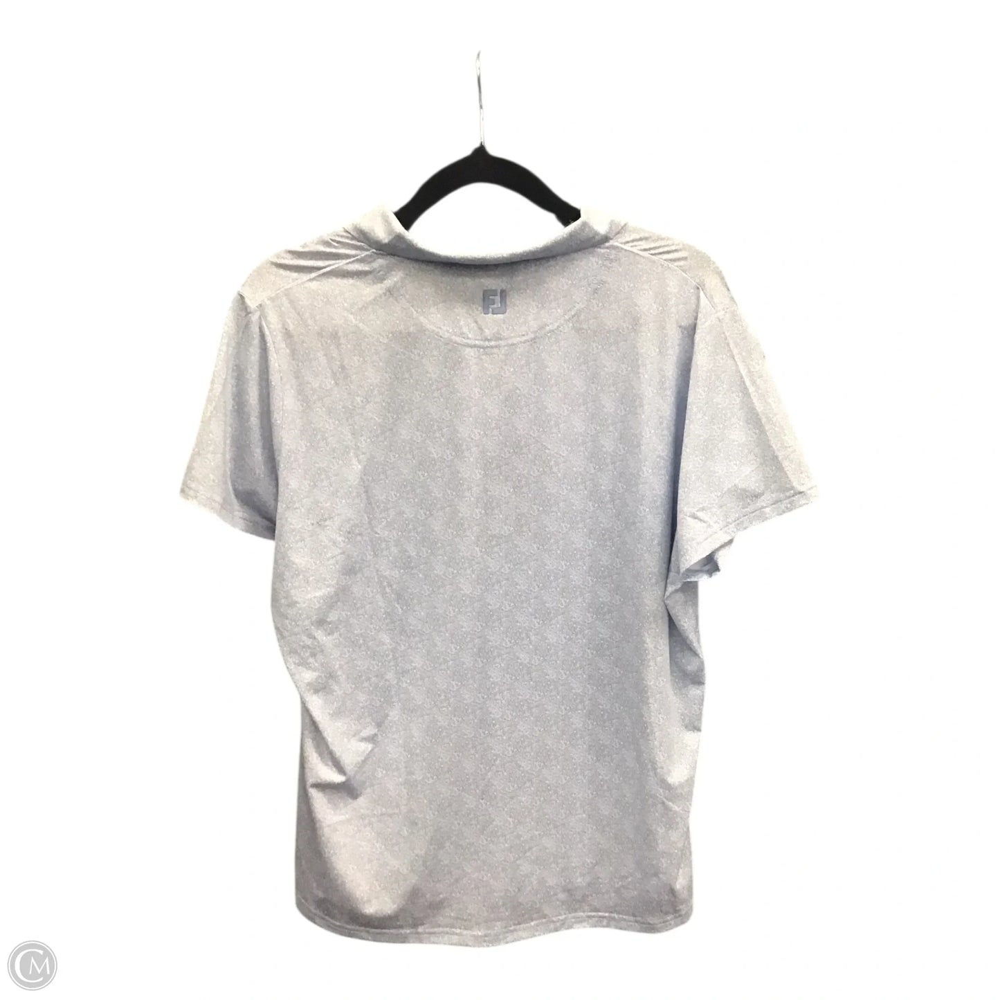 Athletic Top Short Sleeve By Clothes Mentor In Blue, Size: Xl