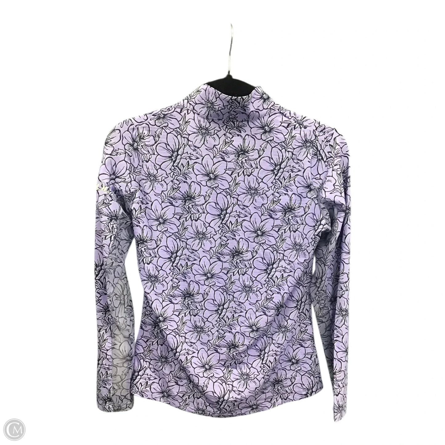 Athletic Jacket By Clothes Mentor In Floral Print, Size: Xs