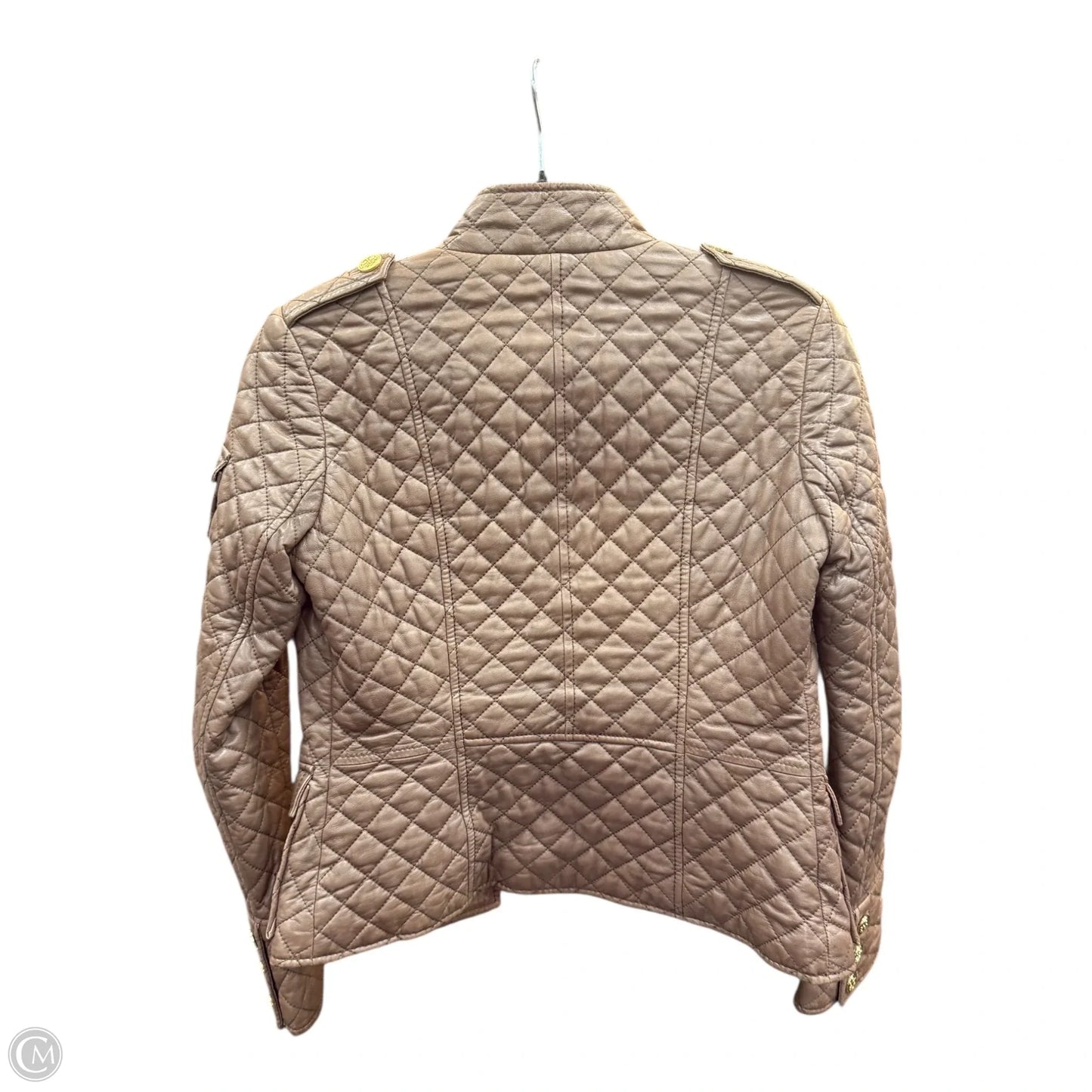 Jacket Designer By Tory Burch In Brown, Size: 2