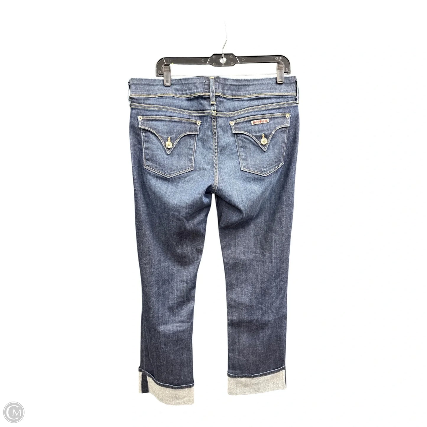 Jeans Straight By Hudson In Blue, Size: 14
