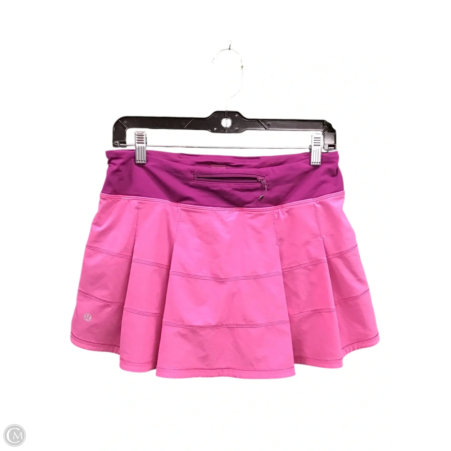 Athletic Skort By Lululemon In Pink & Purple, Size: 6