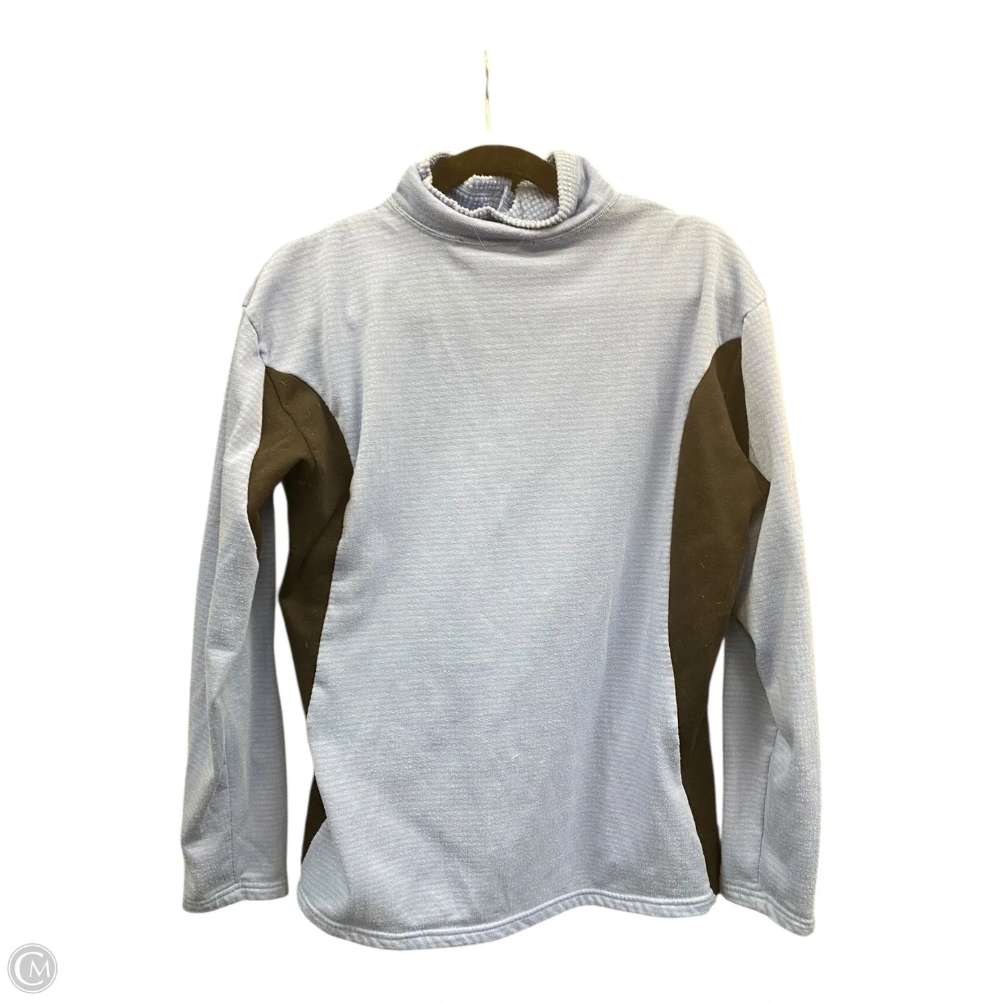 Athletic Jacket By Patagonia In Black & Blue, Size: L