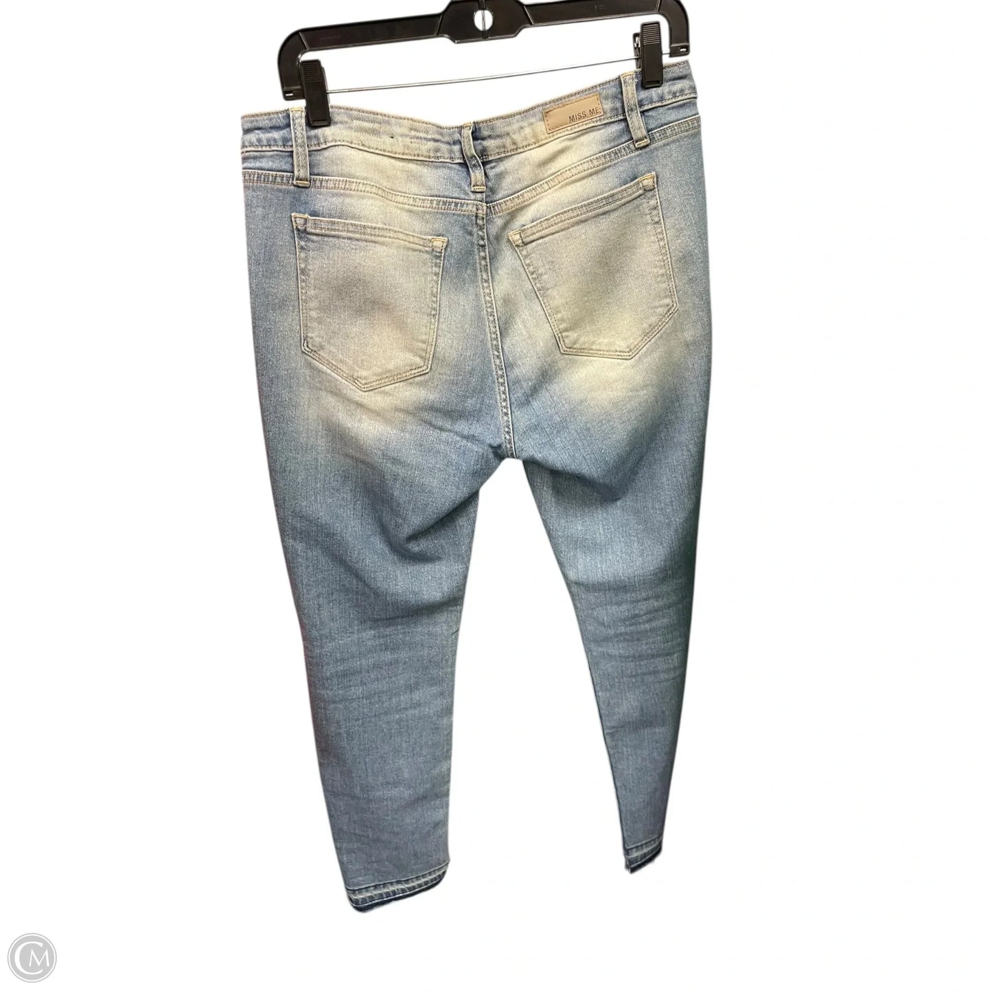 Jeans Skinny By Miss Me In Blue, Size: 10