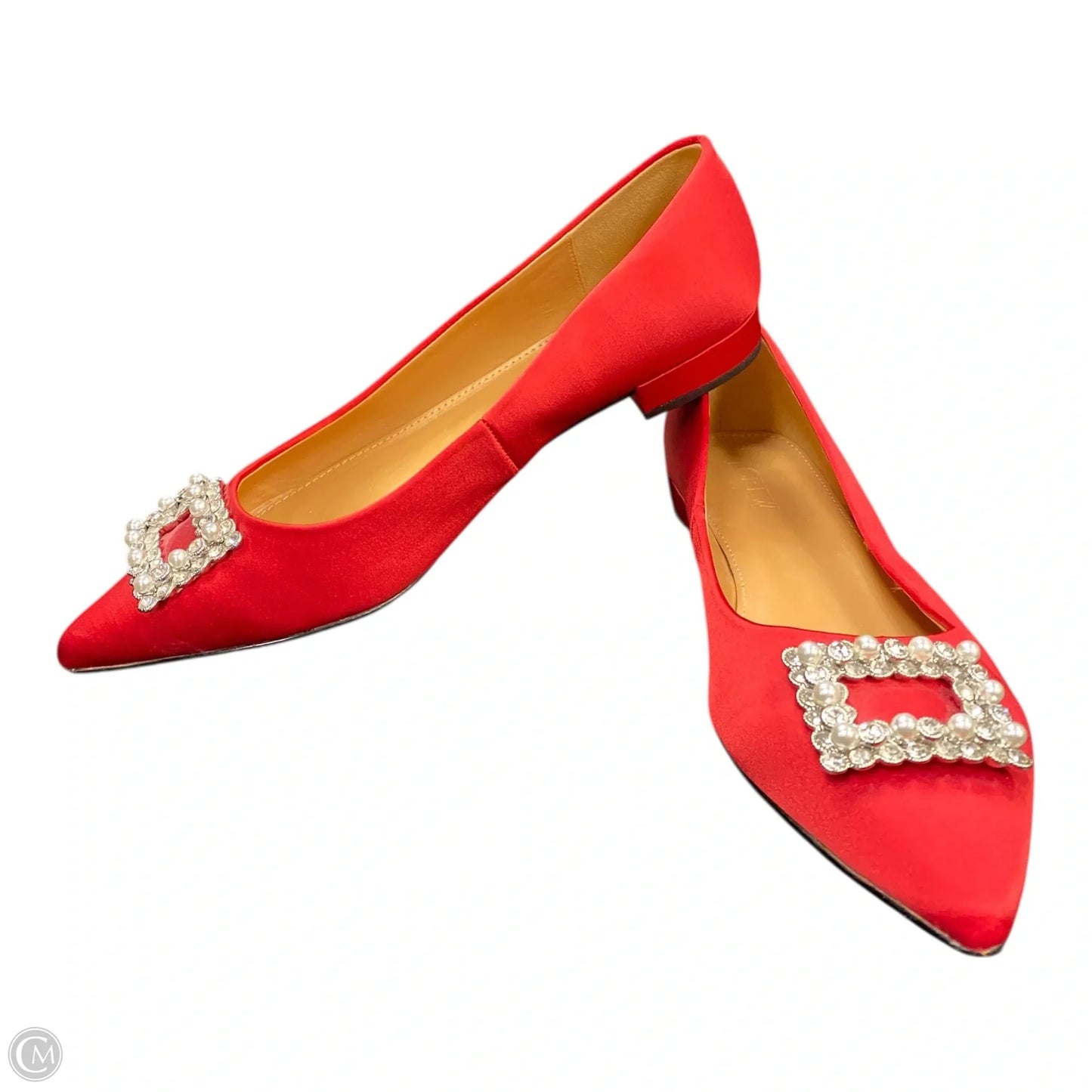 Shoes Flats By J. Crew In Red, Size: 7.5