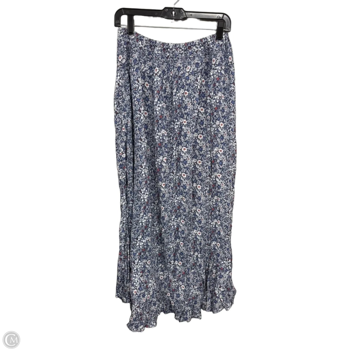 Skirt Maxi By Rachel Zoe In Blue & White, Size: L