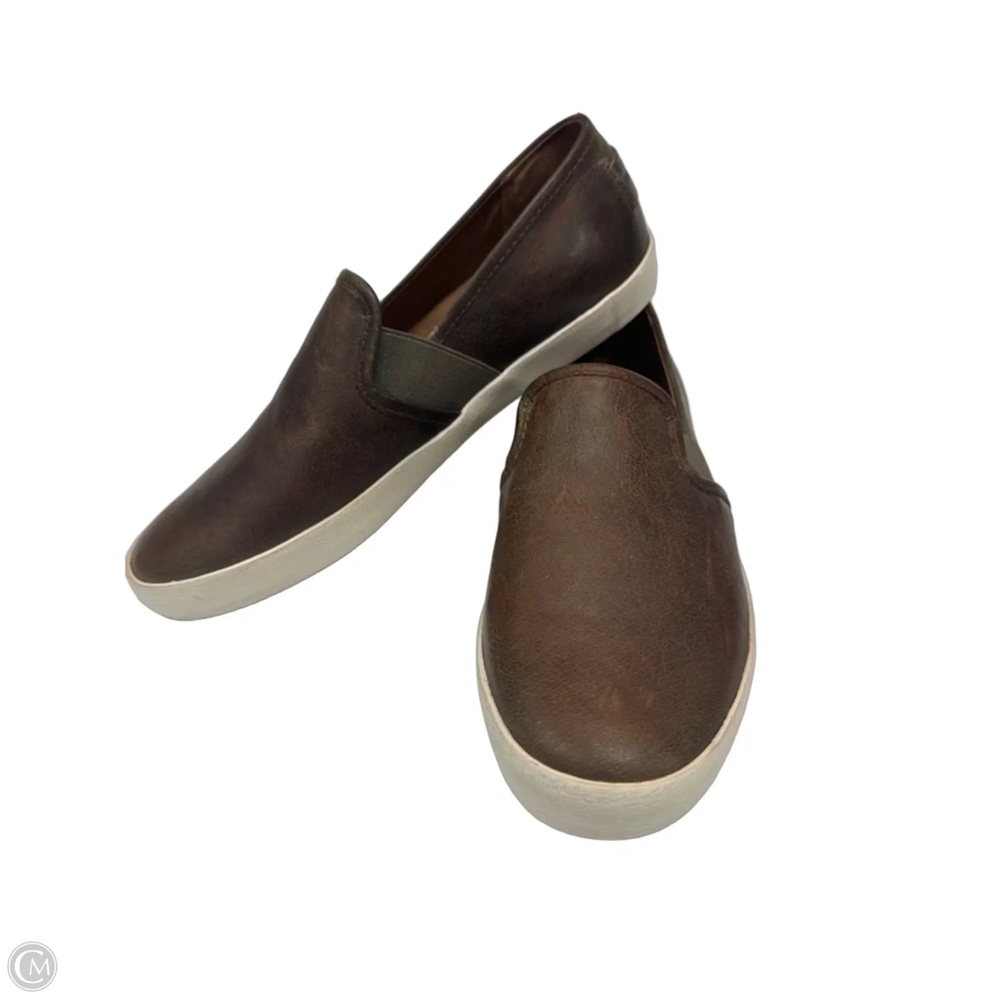 Shoes Designer By Frye In Brown, Size: 9