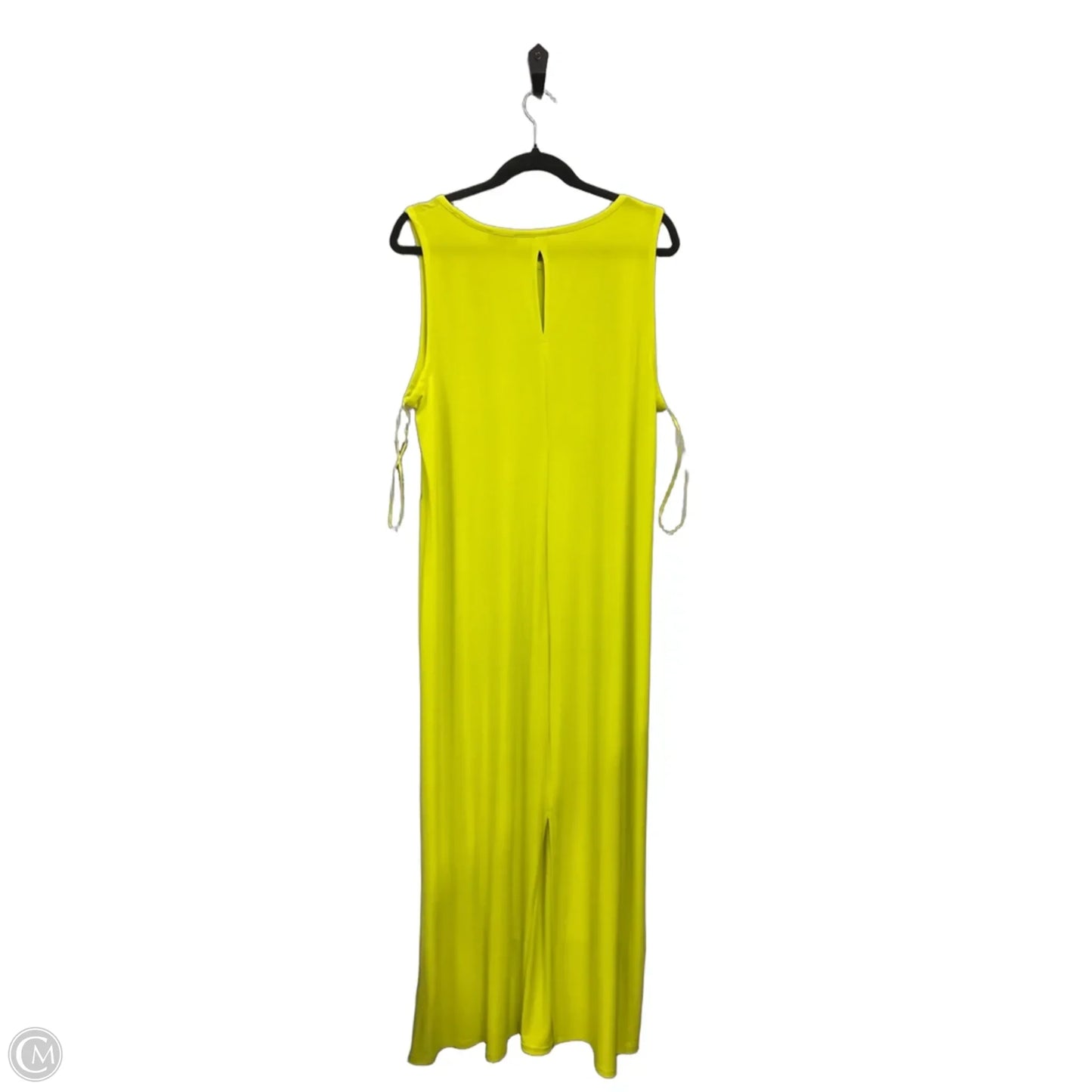 Dress Casual Maxi By Vince Camuto In Yellow, Size: Xl